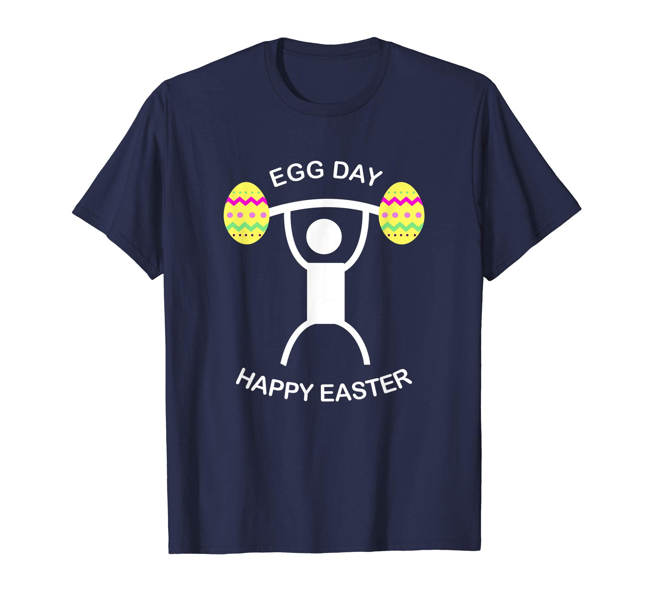 Egg Day Funny Easter T-Shirt for Bodybuilders or Gym Rat