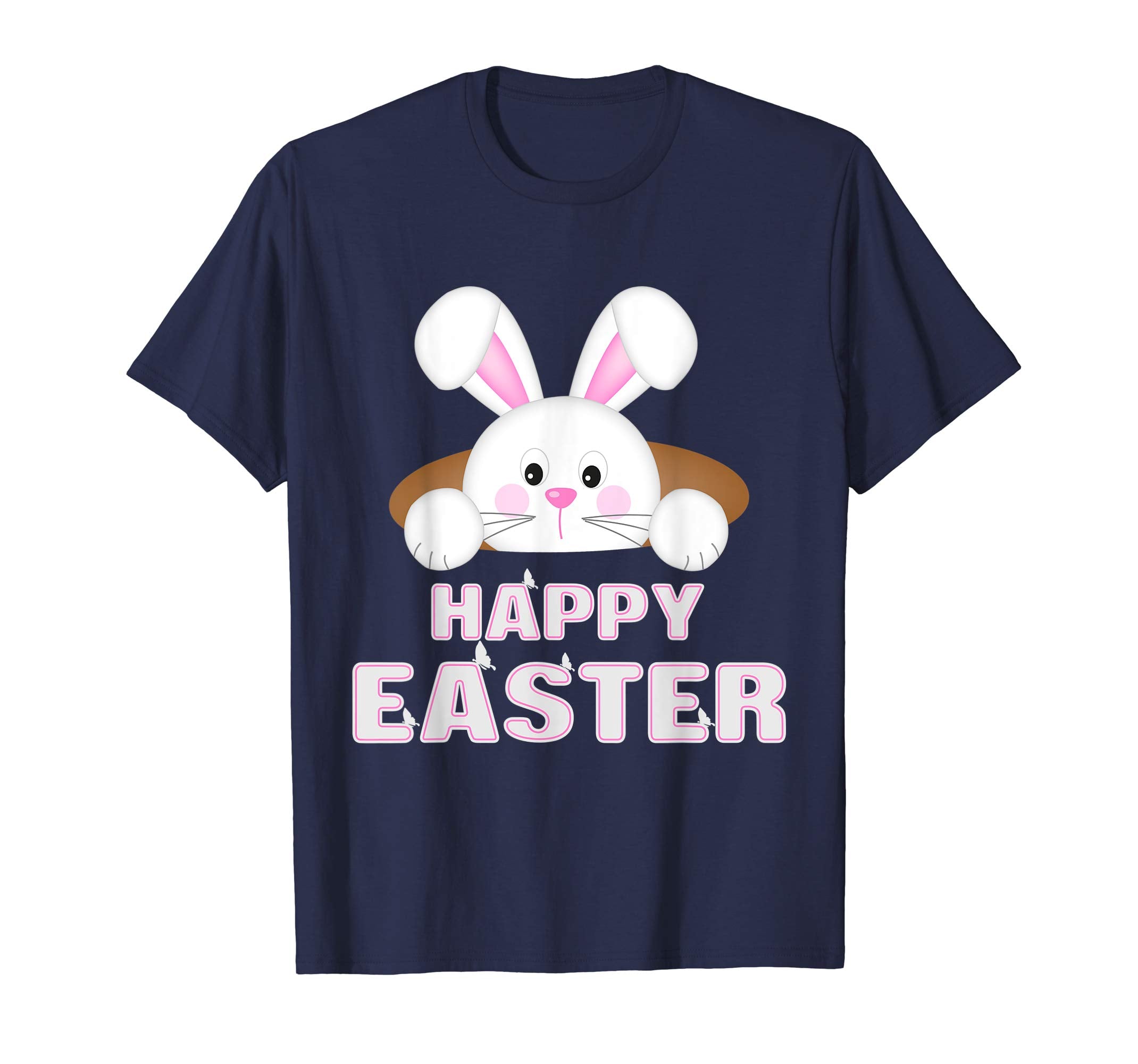 Happy Easter Shirt Bunny in Rabbit Hole Easter Gift