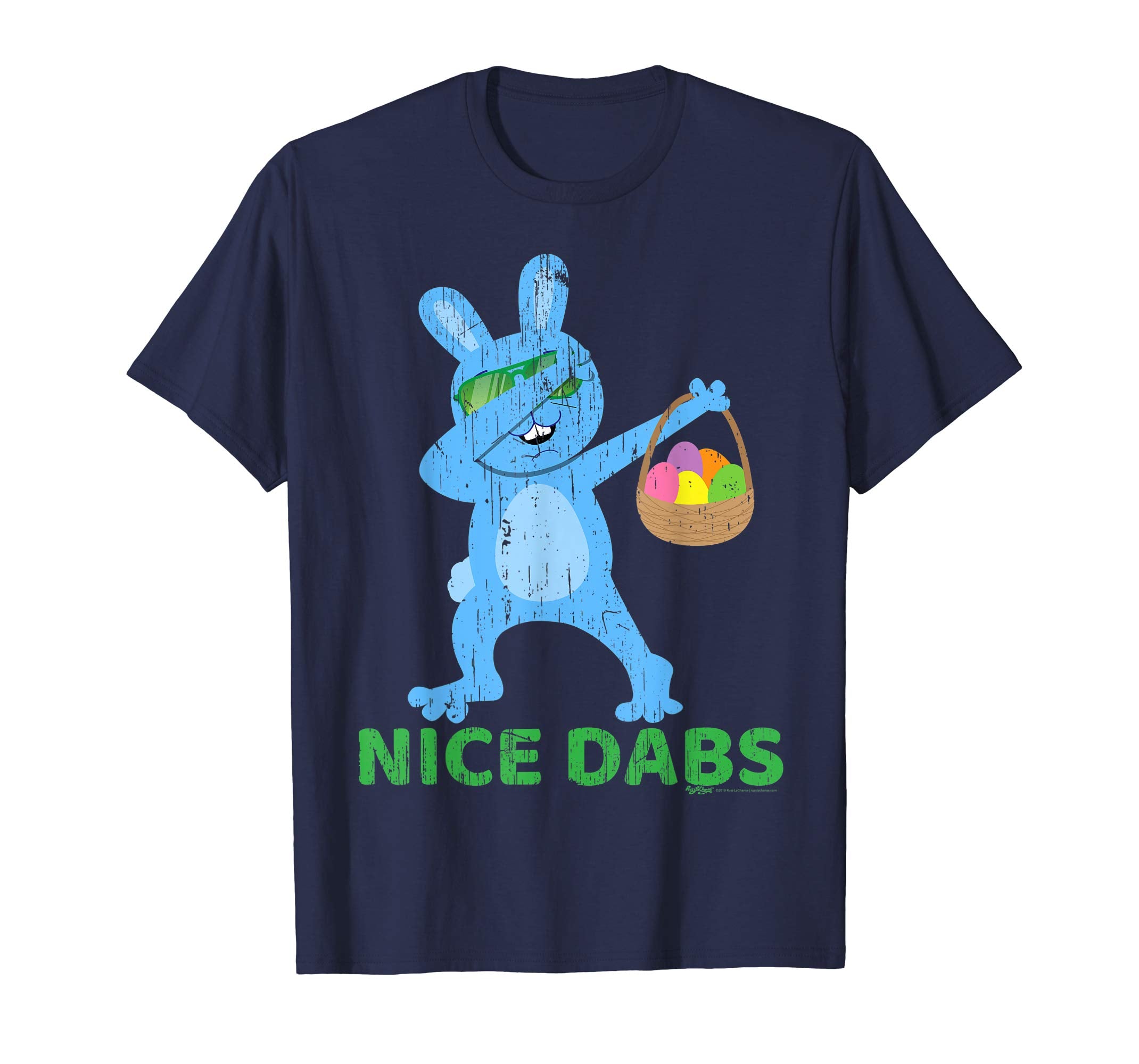 Vintage Nice Dabs Easter Bunny Dab Dance T Shirt