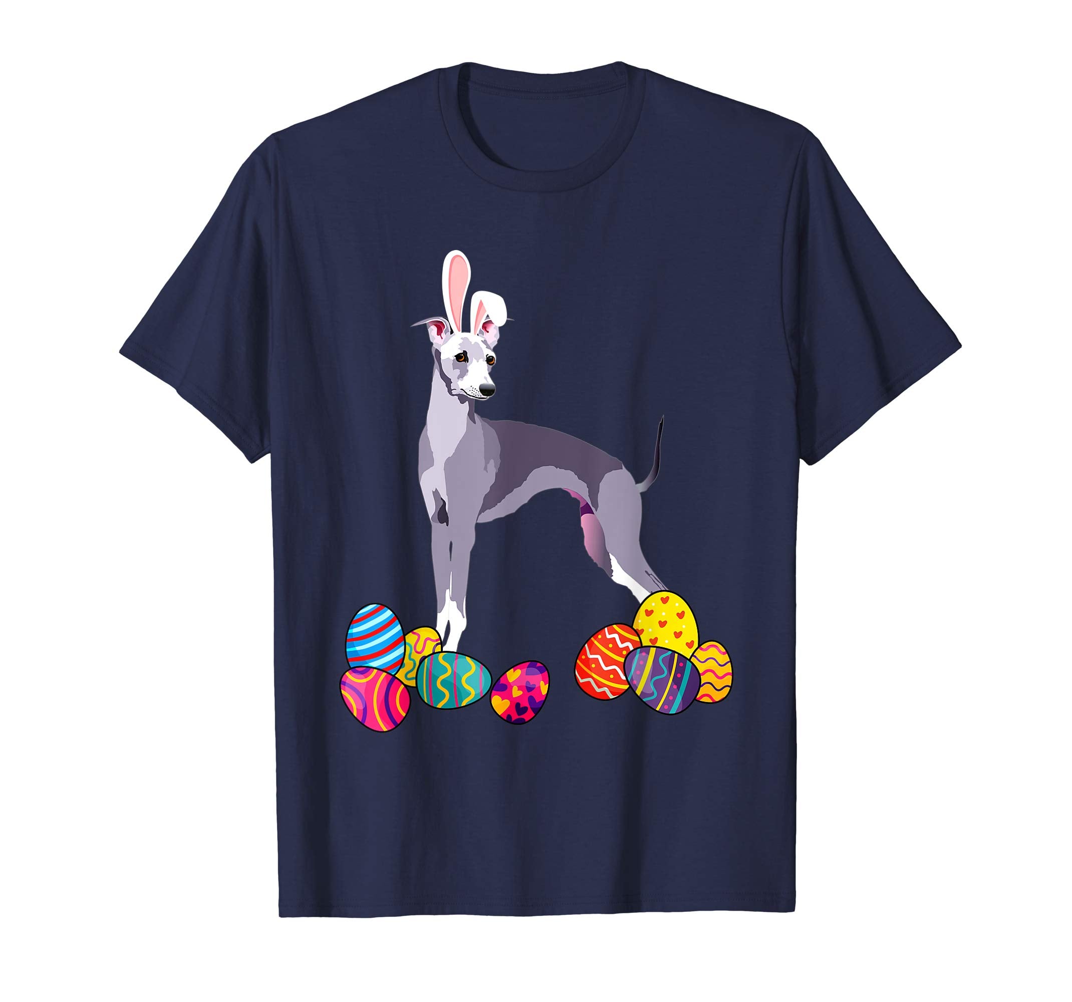 Italian Greyhound Bunny Ear With Egg Easter Easter Day Shirt