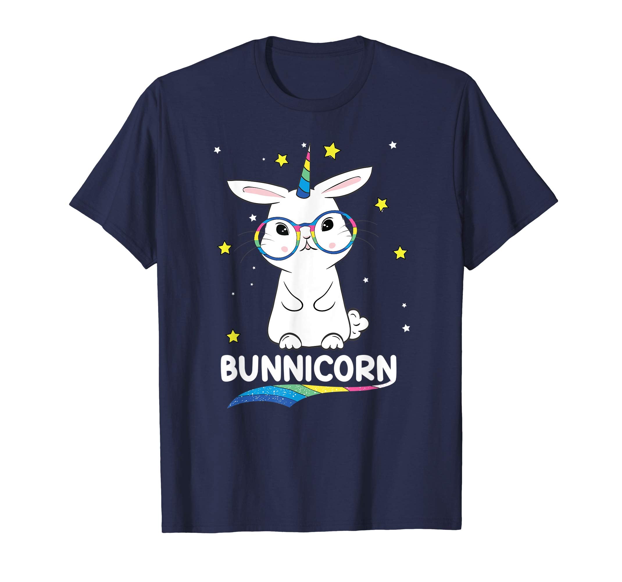 Bunnicorn Bunny Unicorn Happy Easter T-Shirt Rabbit Tees