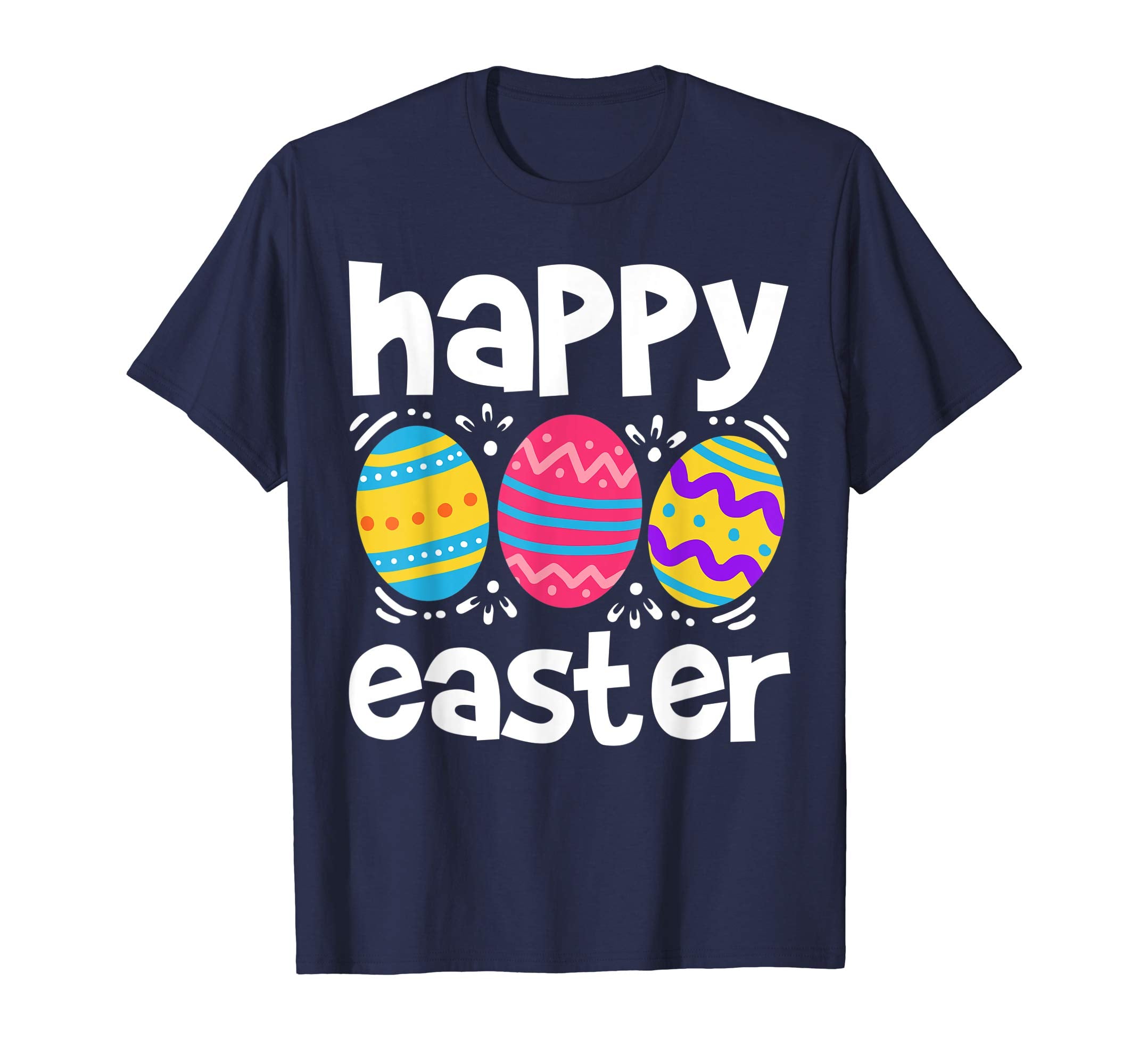 Happy Easter T-Shirt Eggs Tshirt Egg Hunting Gift Tee