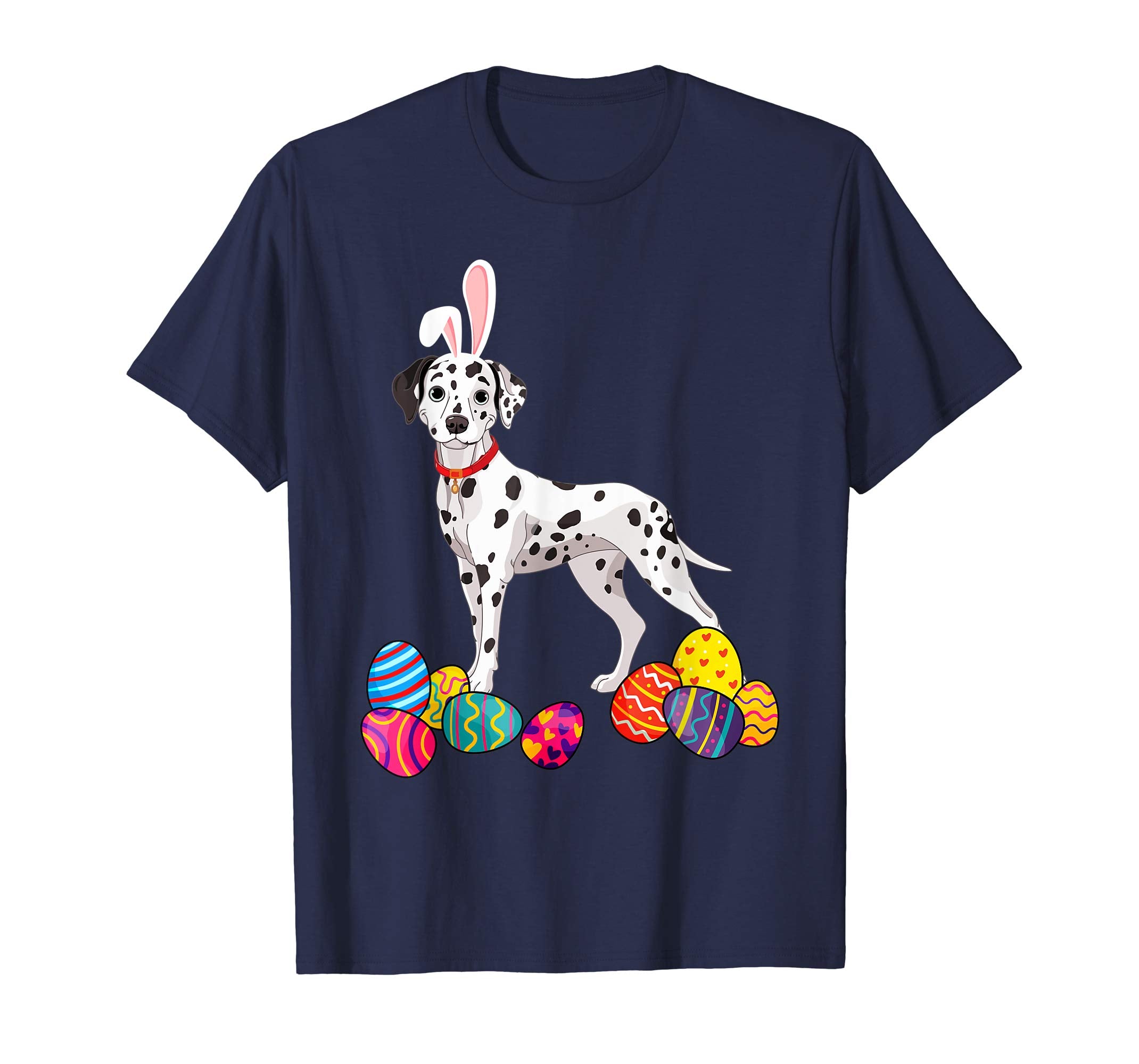 Dalmatian Bunny Ear With Egg Easter Easter Day Shirt