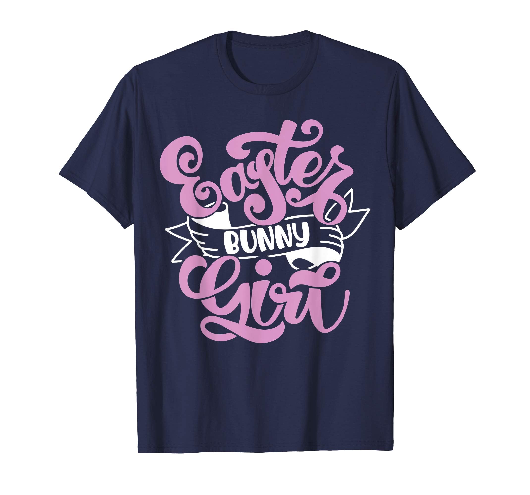 Cute Girls Easter T Shirt - Easter Bunny Girl T Shirt