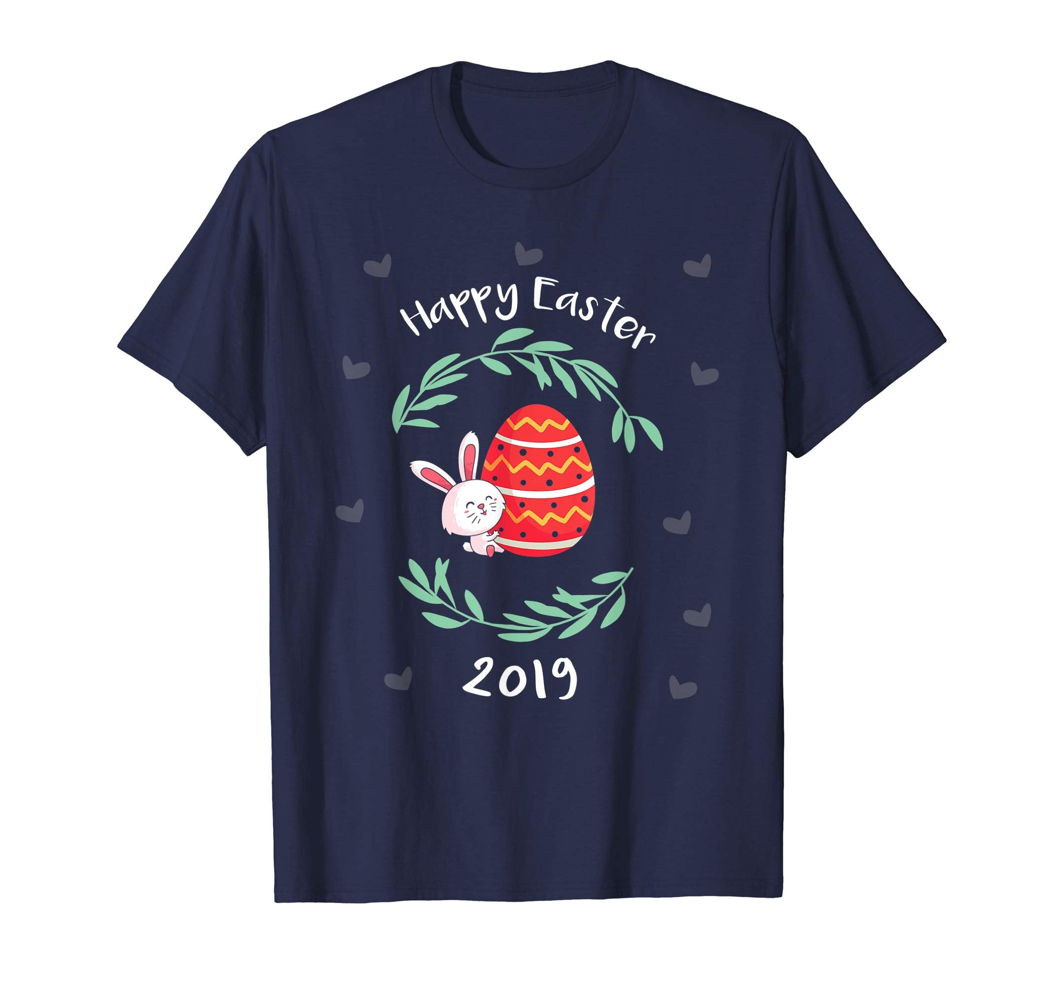 Happy Easter 2019 | Bunny Egg Easter Tshirt Gift