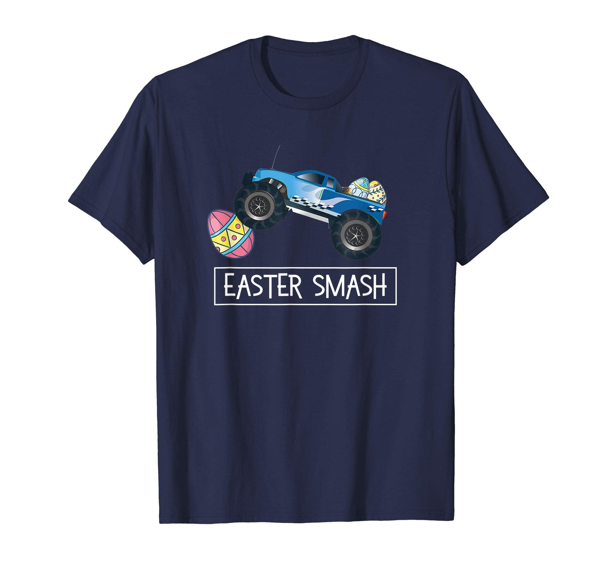 Easter Smash Funny Eggs Truck Easter Games Gift Shirt