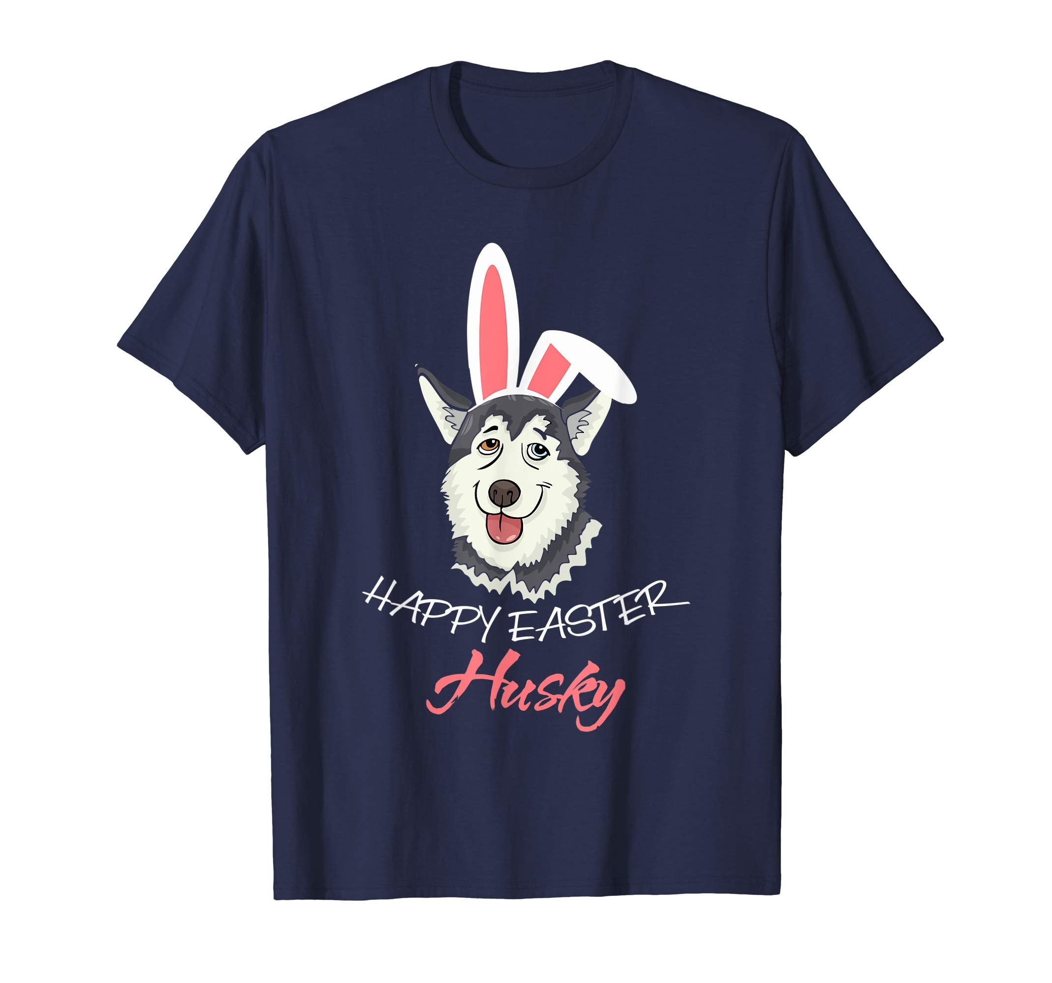 Happy Easter Husky tshirt for boy and girl
