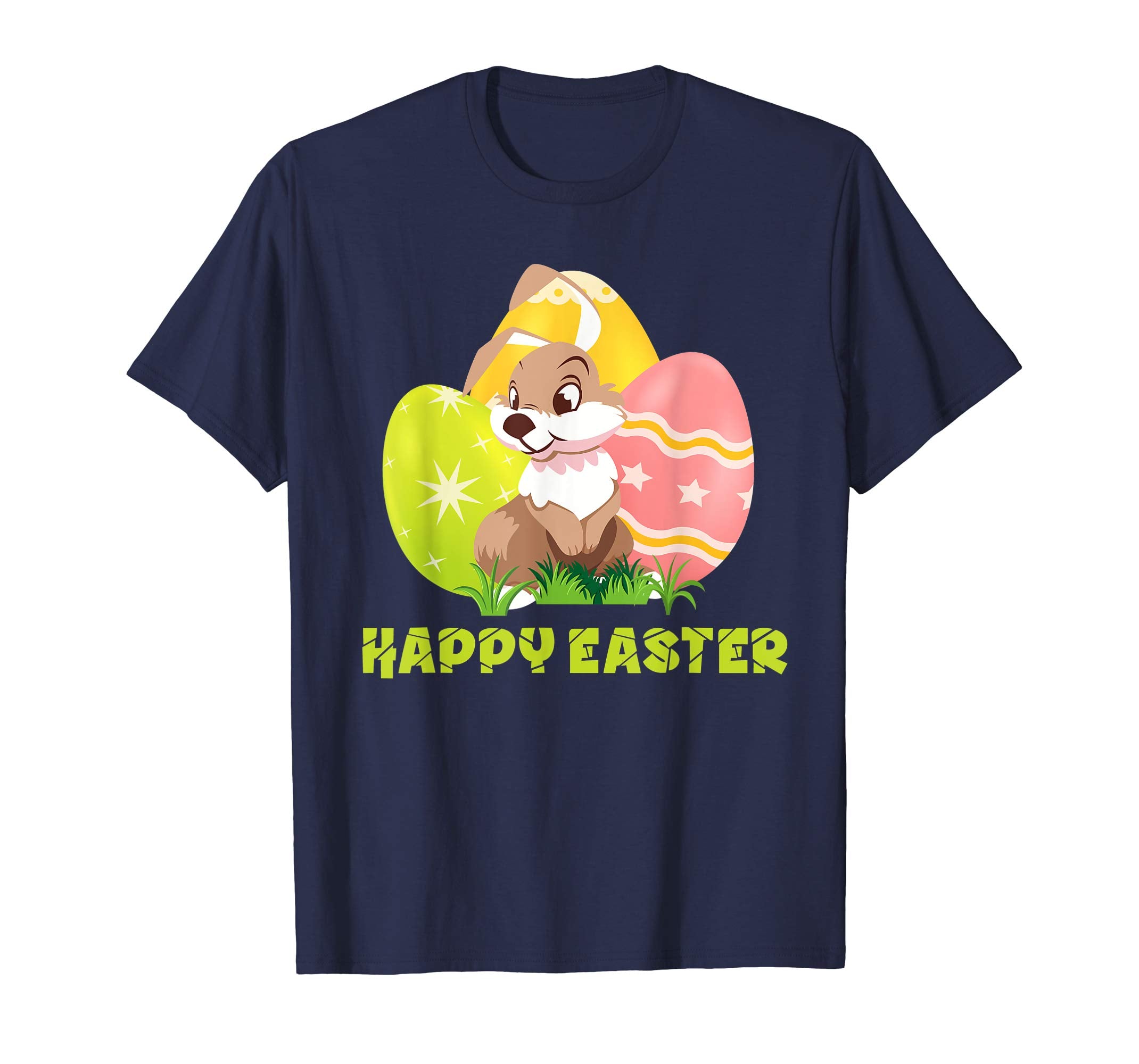 Happy Easter Day Shirts Funny Cute Bunny Easter Day T-Shirt