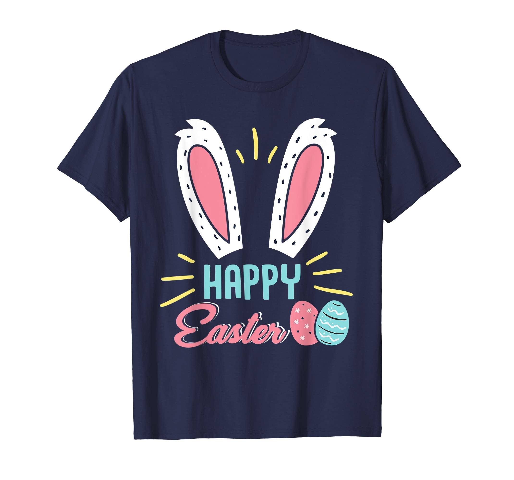 Happy Easter Shirt Colorful Eggs
