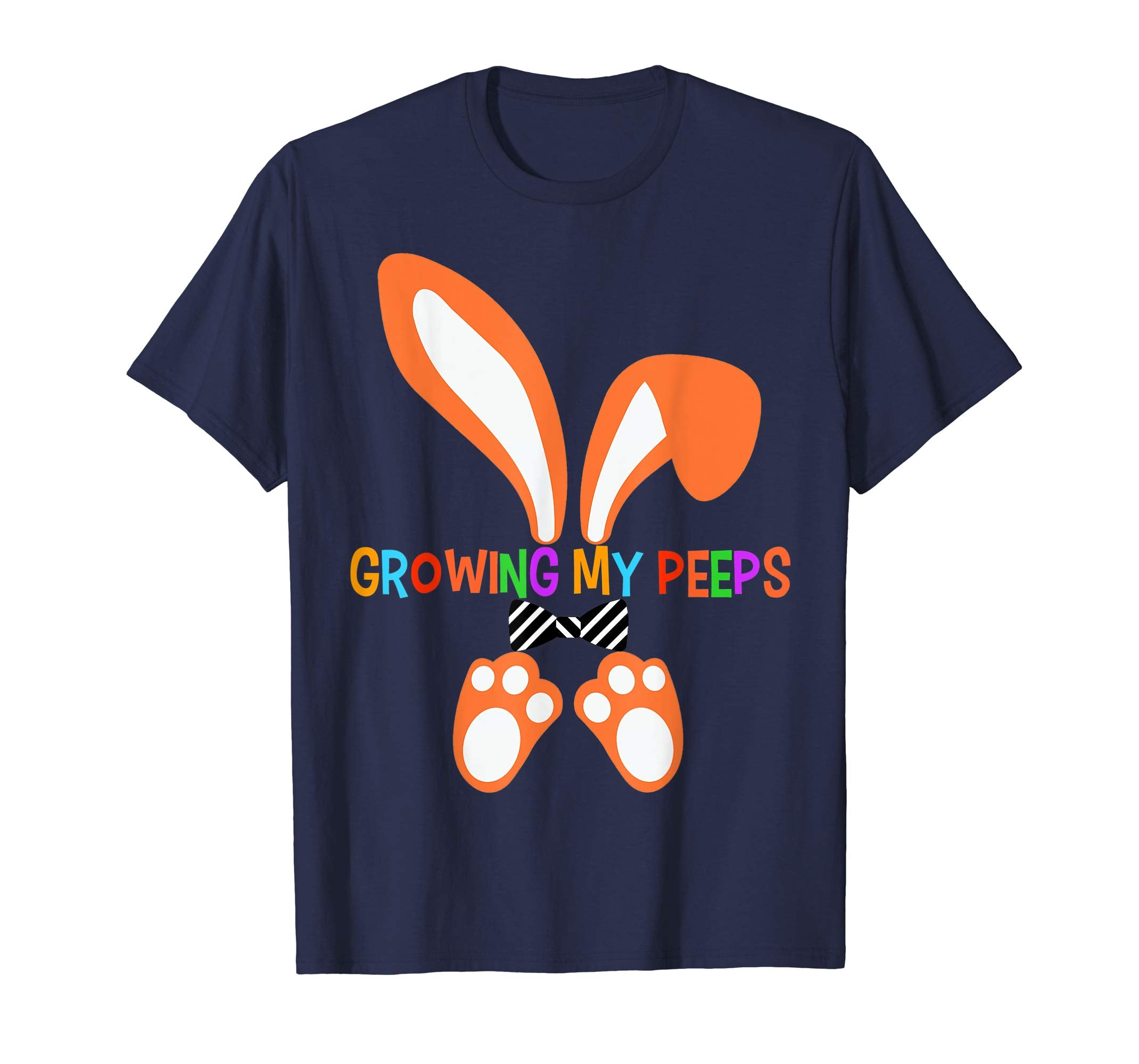 Growing my peeps cute Bunny baby Easter T shirt