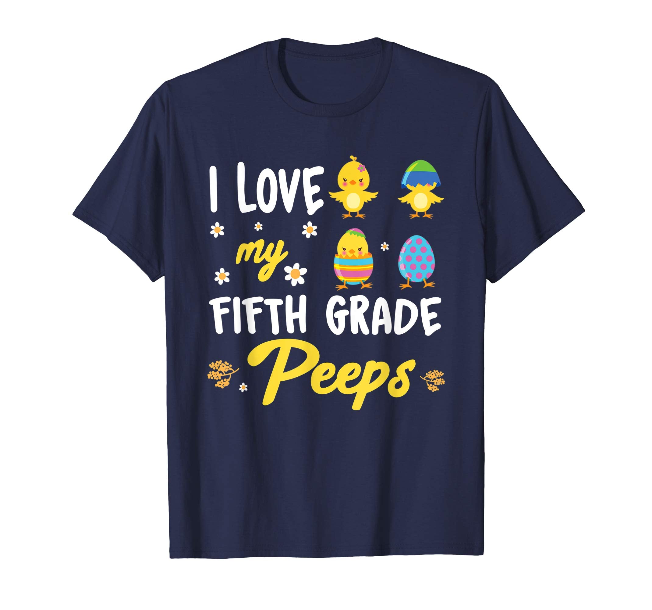 I Love MyFifth Grade Peeps Easter Day T-Shirt