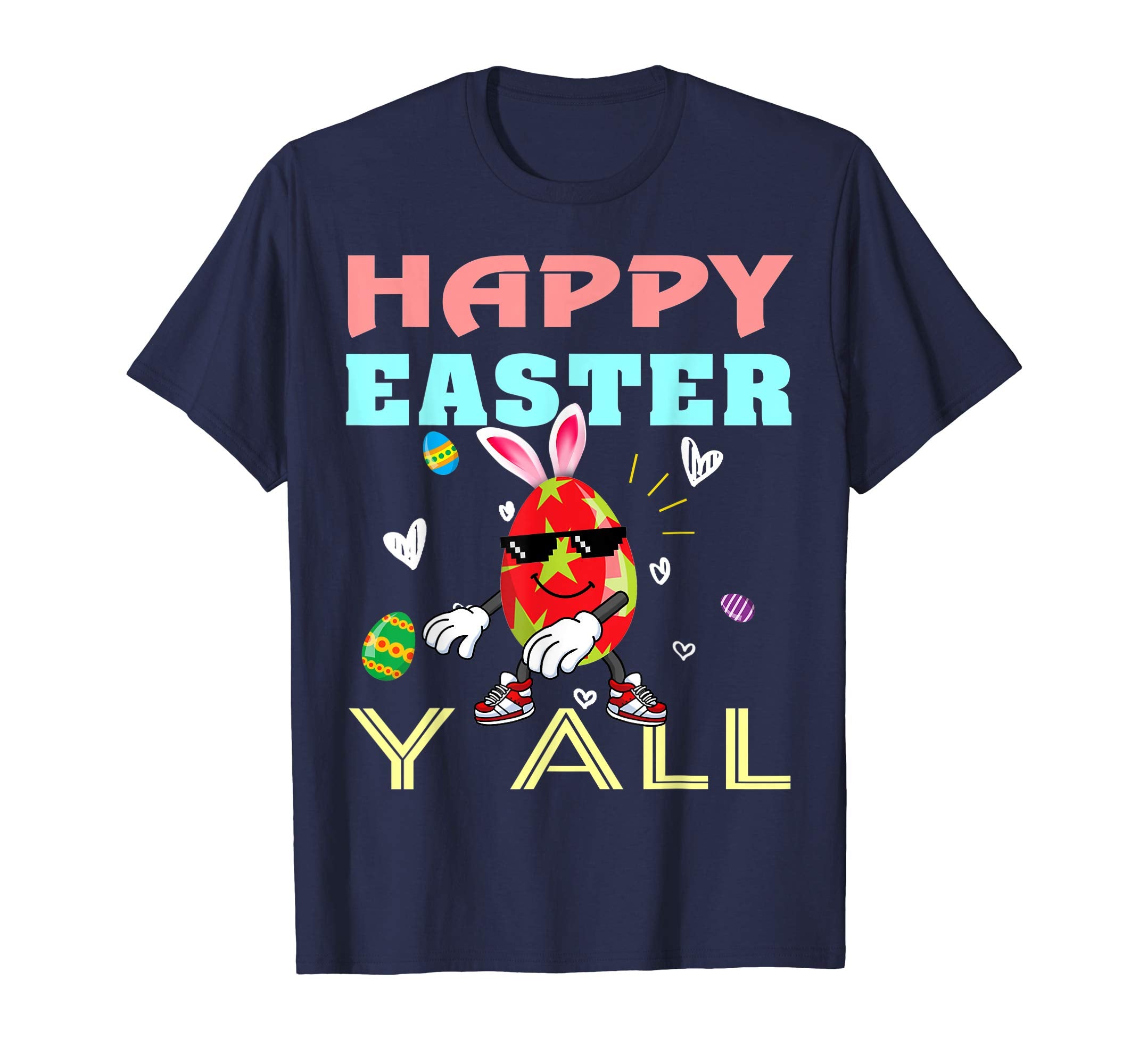 Happy Easter Eggs T Shirt Floss Like a Boss Easter T Shirt