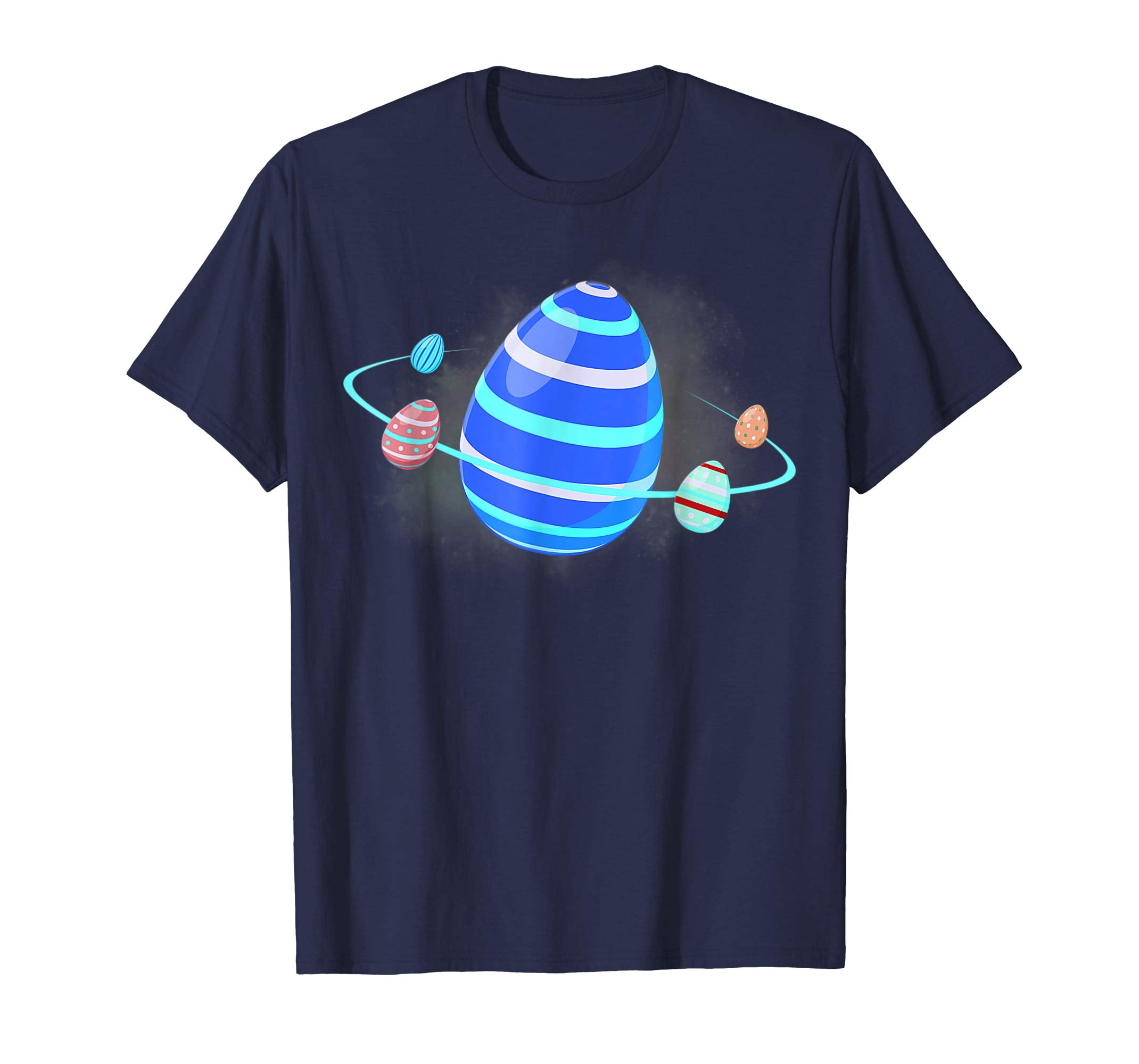 Egg Planet Space Easter Day TShirt