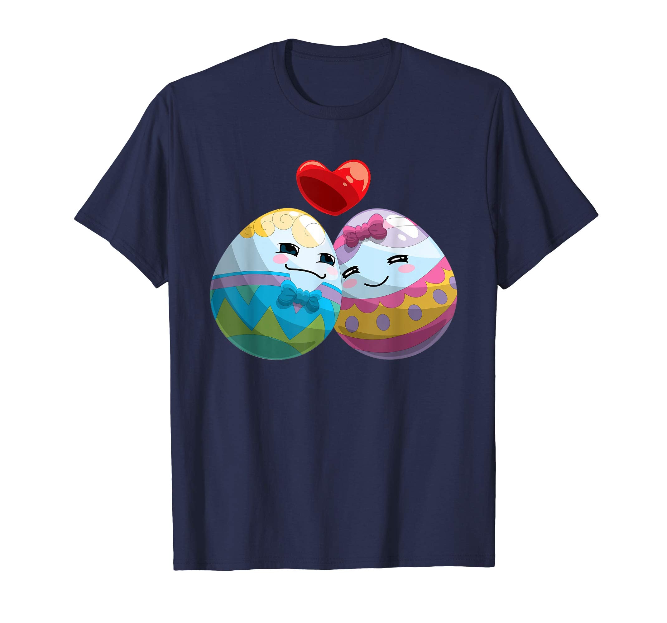 Easter Shirt with Cute Egg Couple for Men and Women