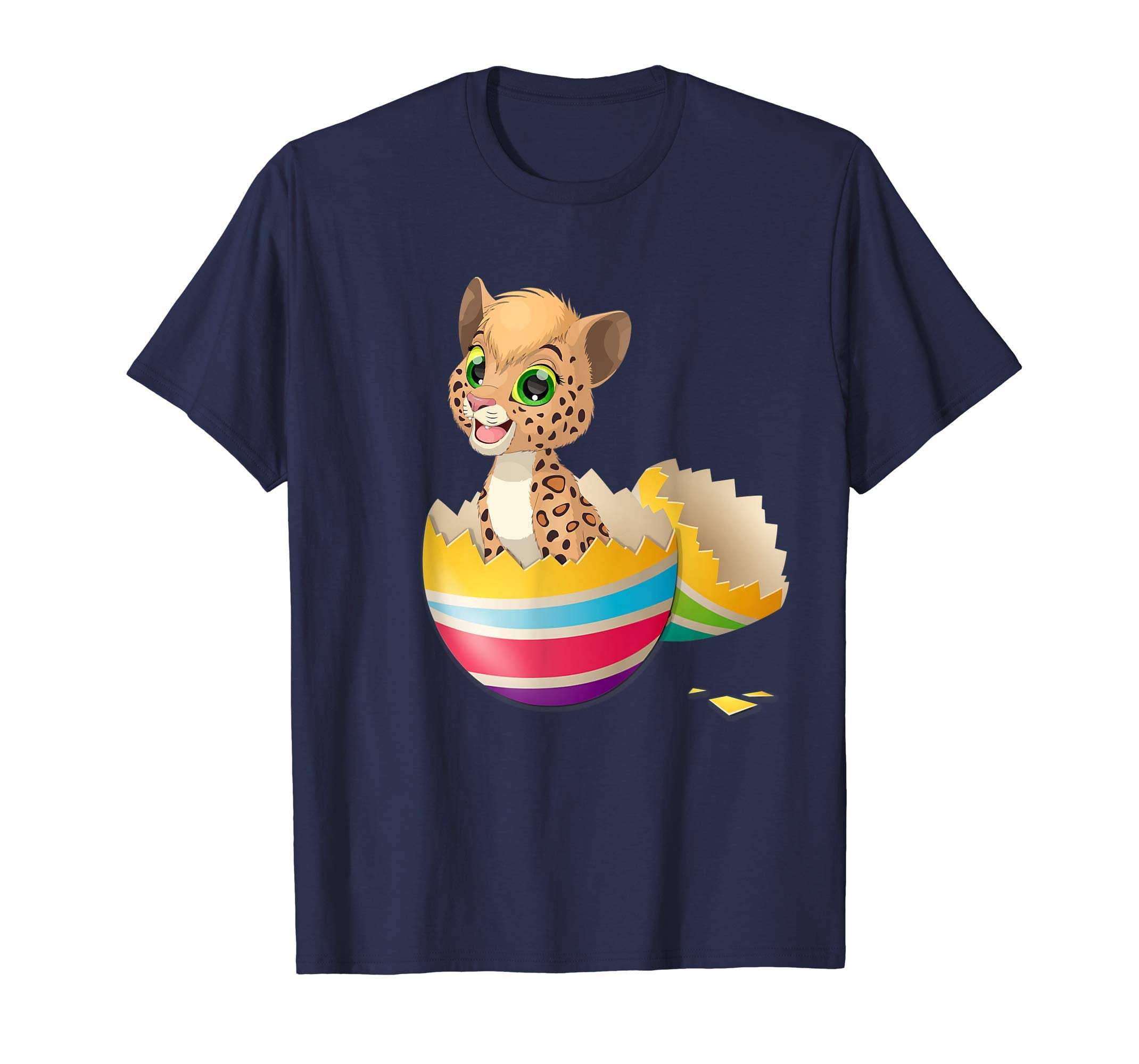 Baby Leopard Hatching From Easter Egg Easter Day Shirt