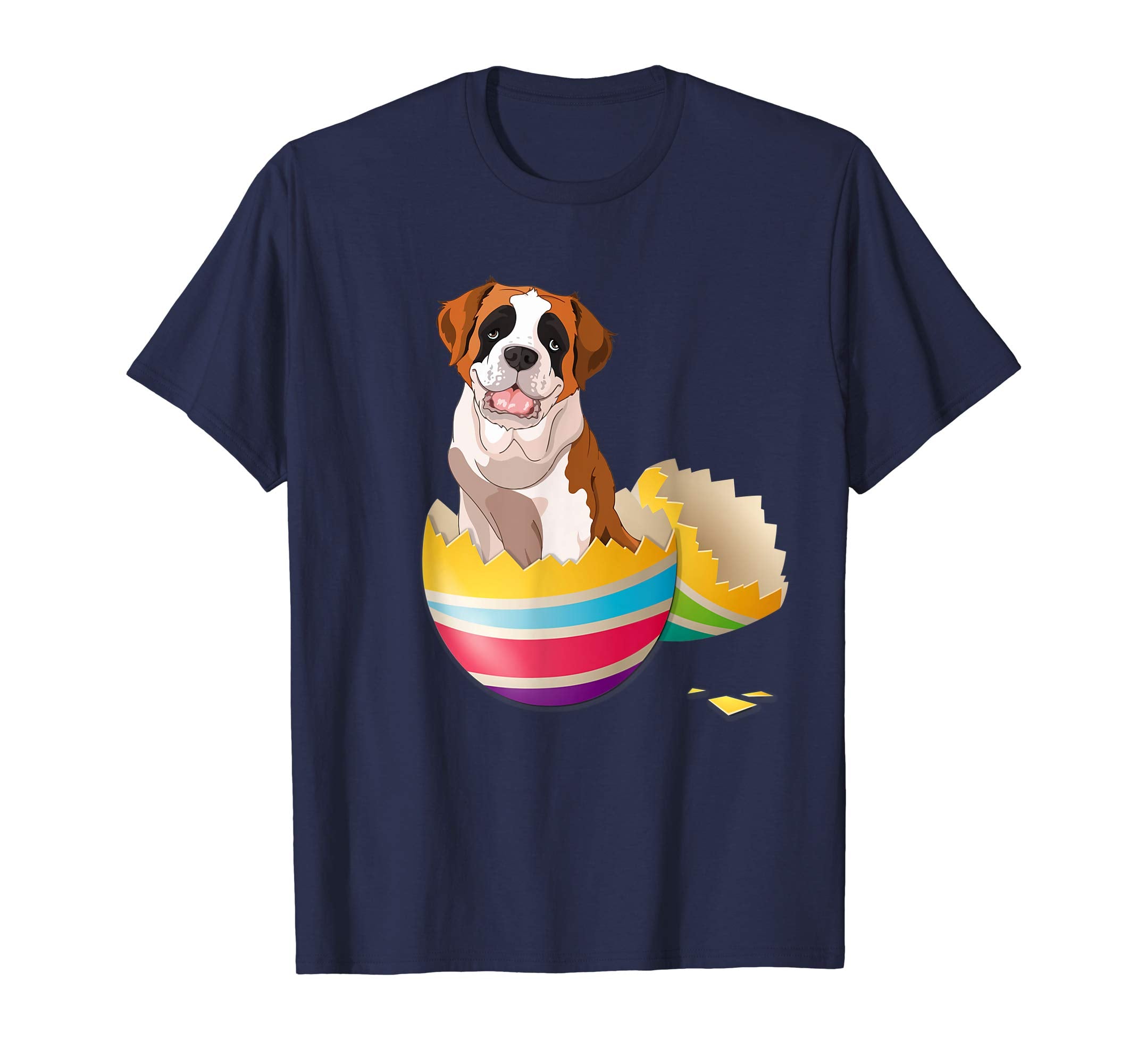 Saint Bernard Hatching From Easter Egg Easter Day Shirt
