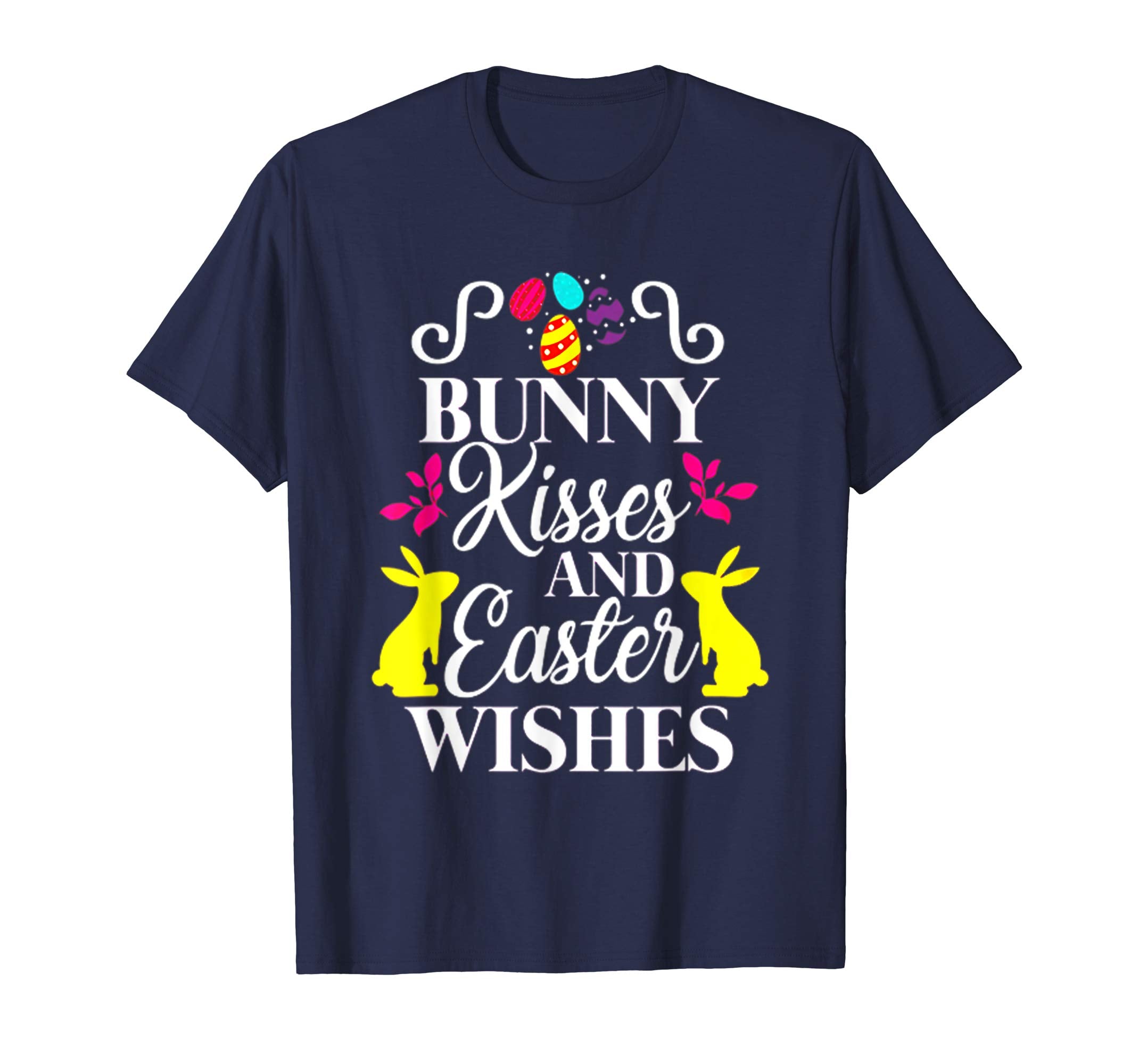 Bunny Kisses And Easter Wishes Cute Easter T-Shirt