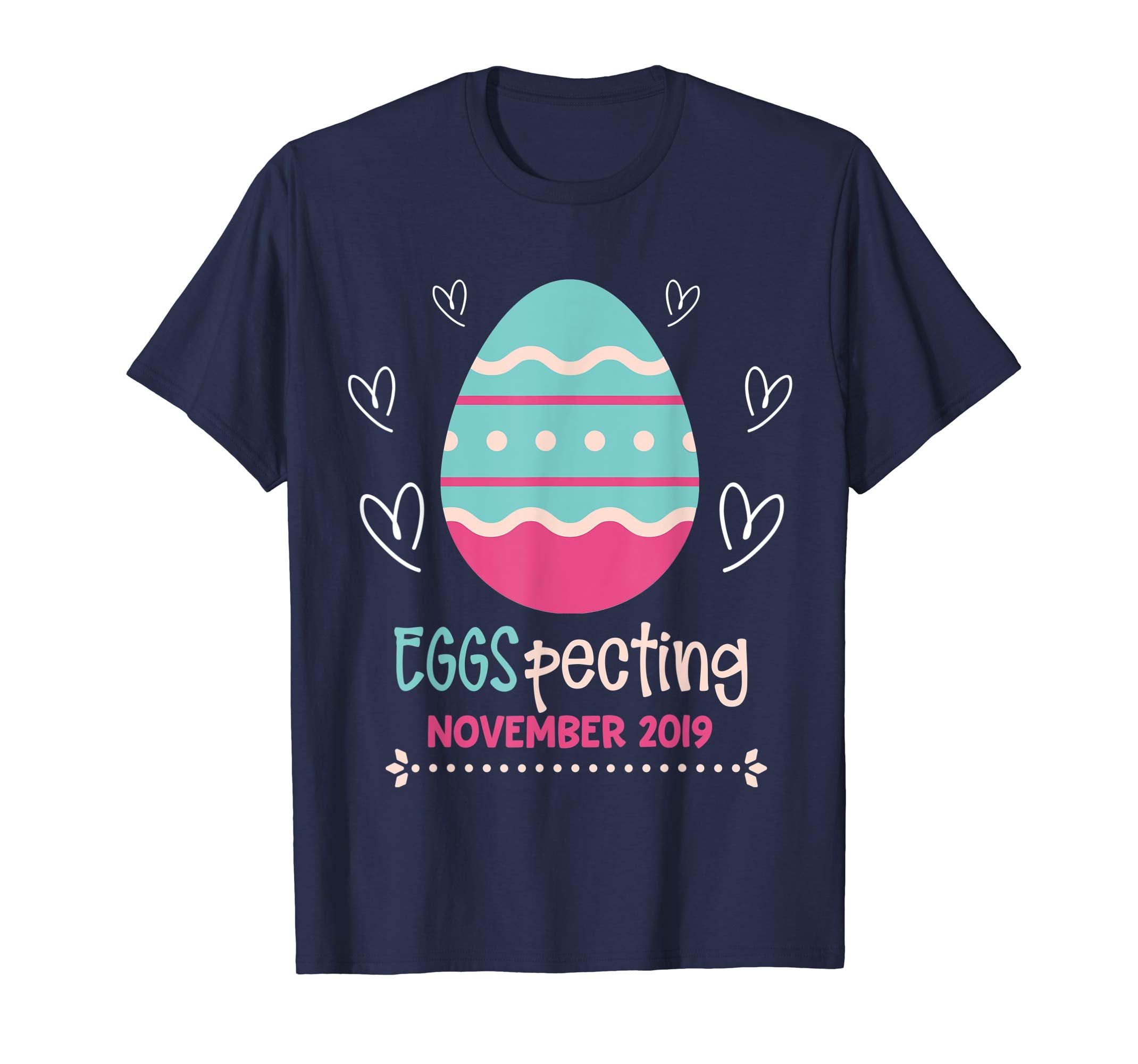 Easter Pregnancy Announcement T Shirt Eggspecting Nov 2019