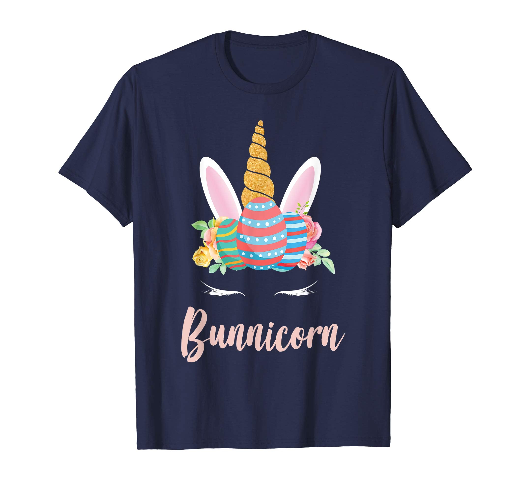 Unicorn Easter T-Shirt, Girl Easter Bunny bunnicorn gifts