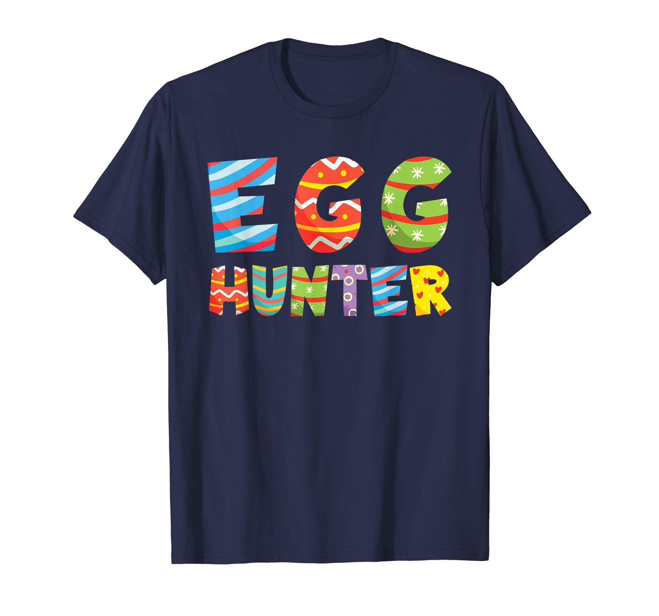 Egg Hunter Funny Easter Shirt Easter Egg Bunny Shirt Kids