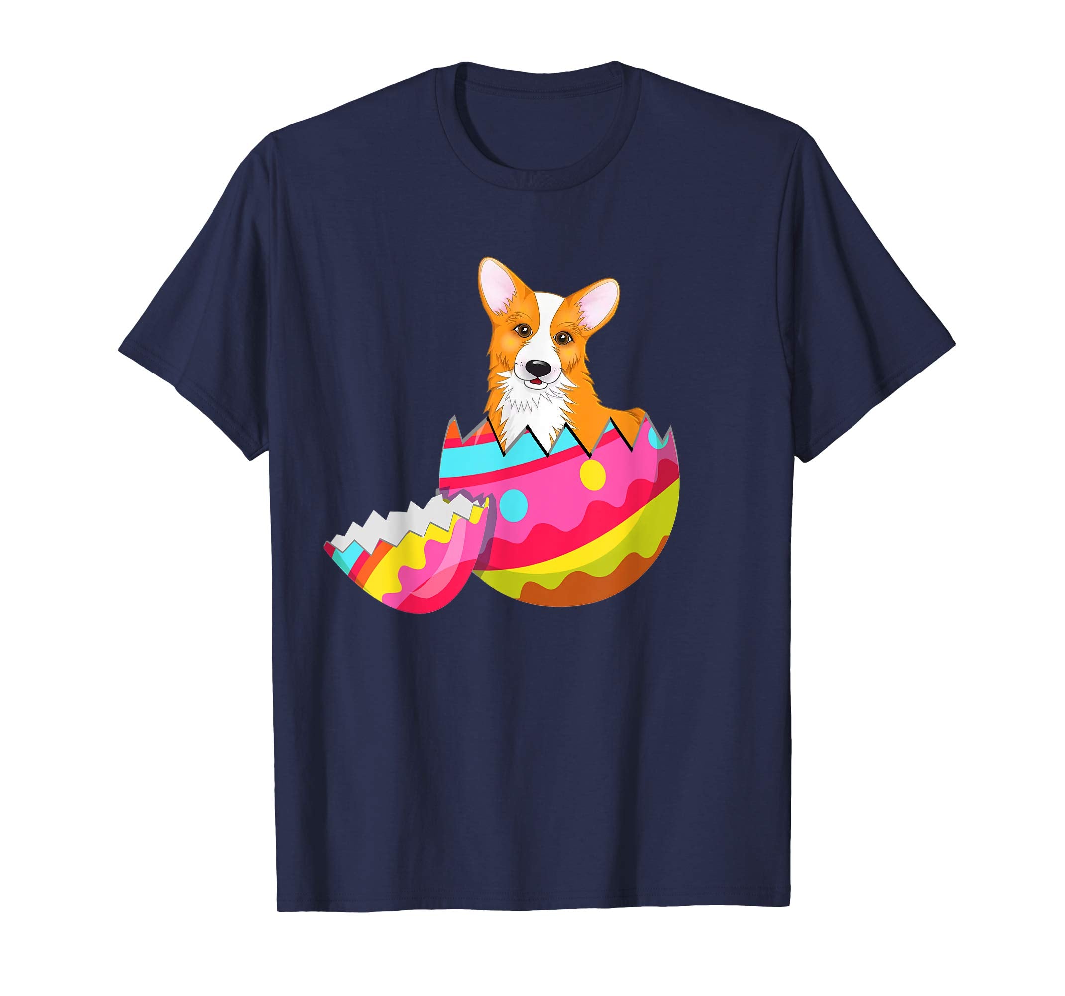 Corgi Easter Egg T-shirt Funny Corgi Easter Outfit Gift