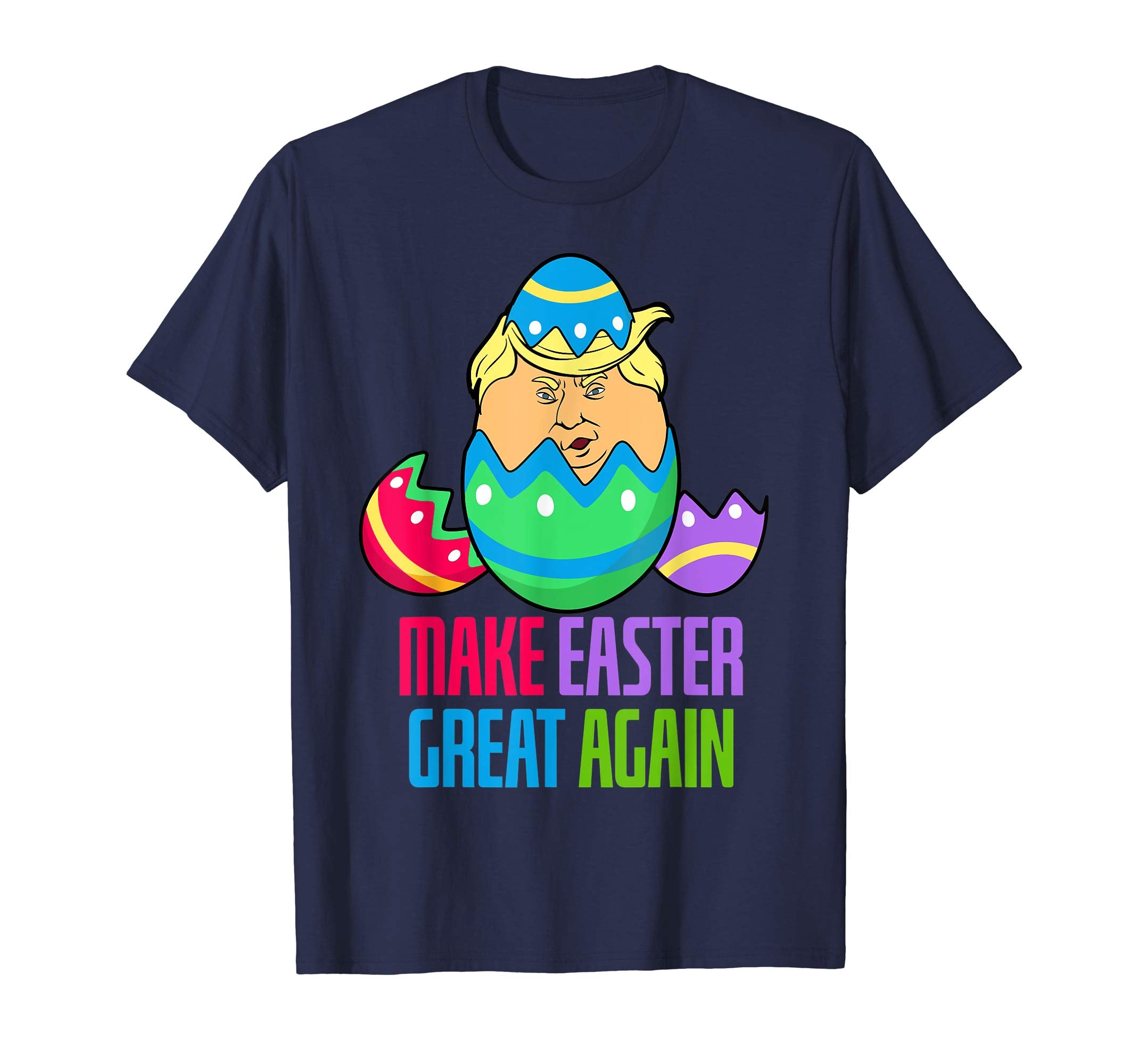 Make Easter great again Donald Trump Egg Hunt T Shirt Women