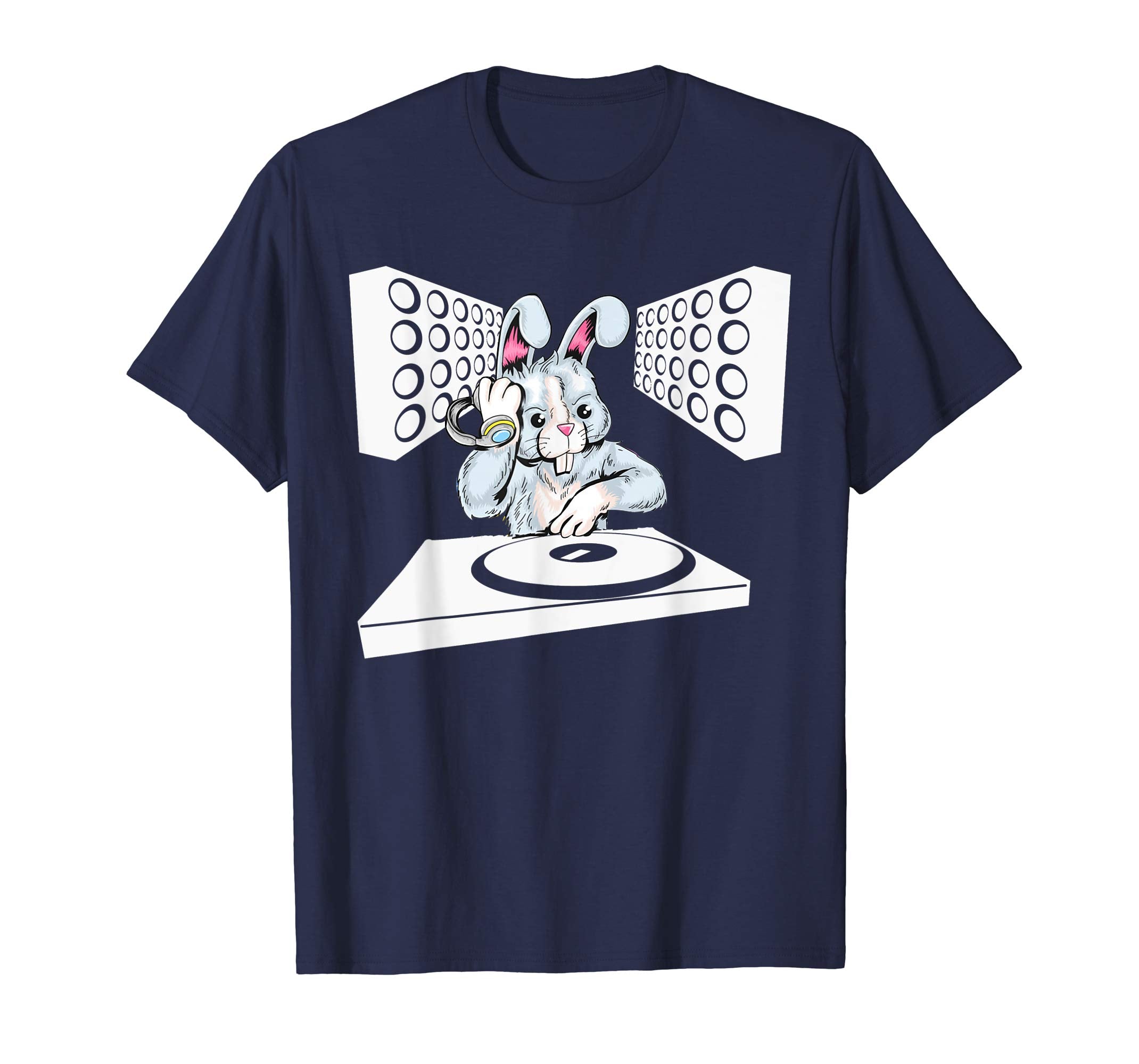 DJ Hip Hop Rabbit Bunny Easter T-Shirt Funny Easter Shirt