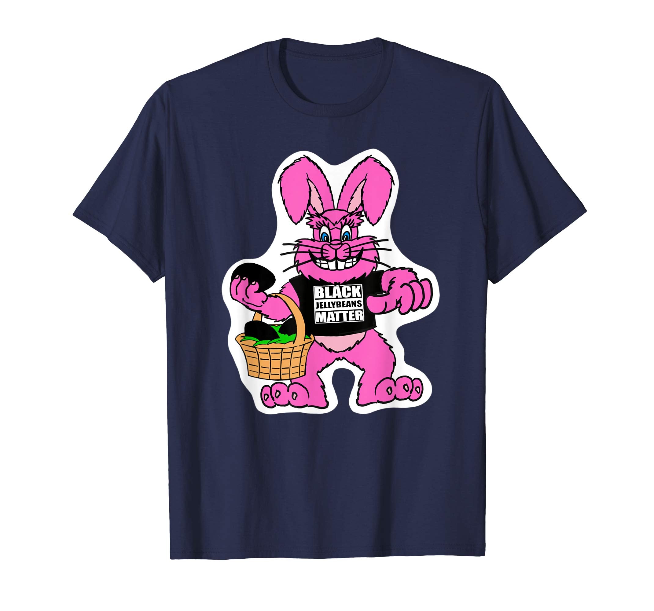 Mens Funny Easter Shirt Black Jelly Beans Matter Cute Gift