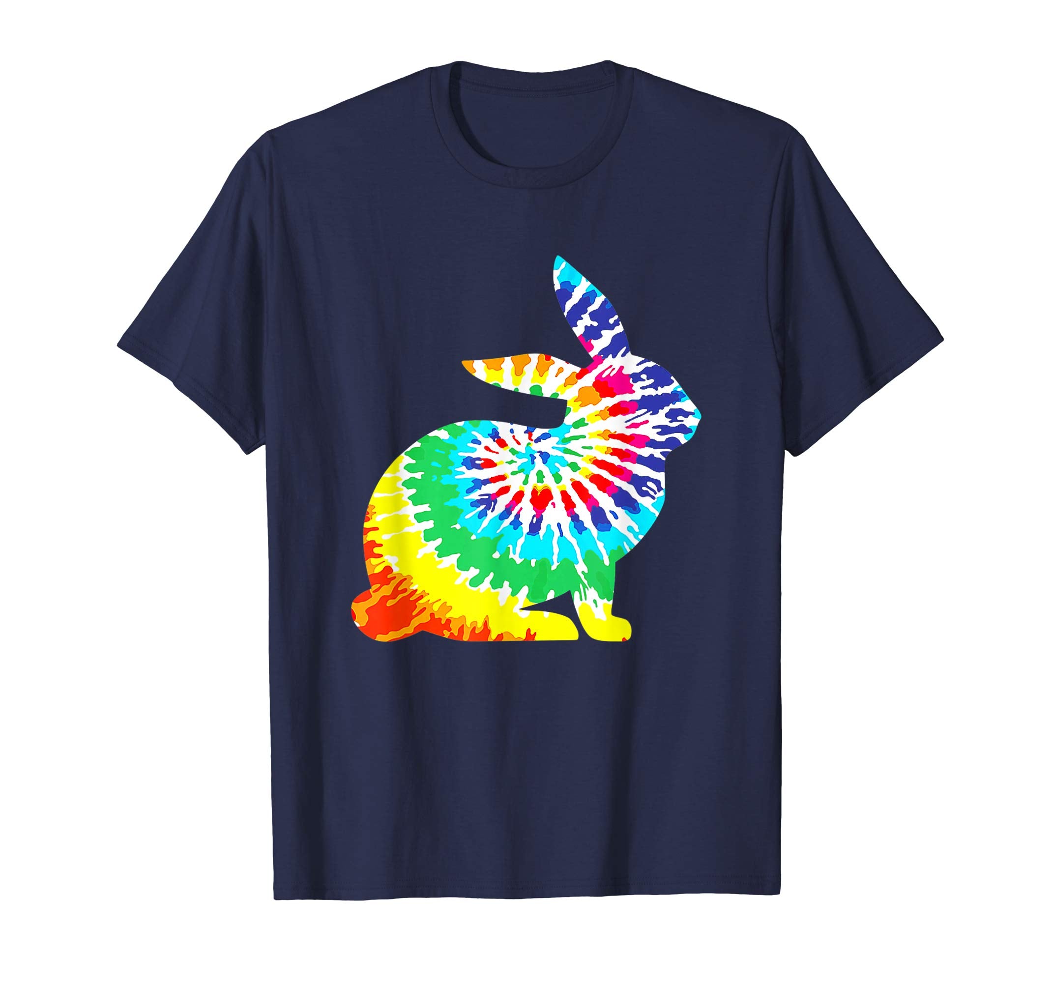 Tie Dye Rabbit Shirt Tie Dyed T-Shirt Easter Bunny Tee