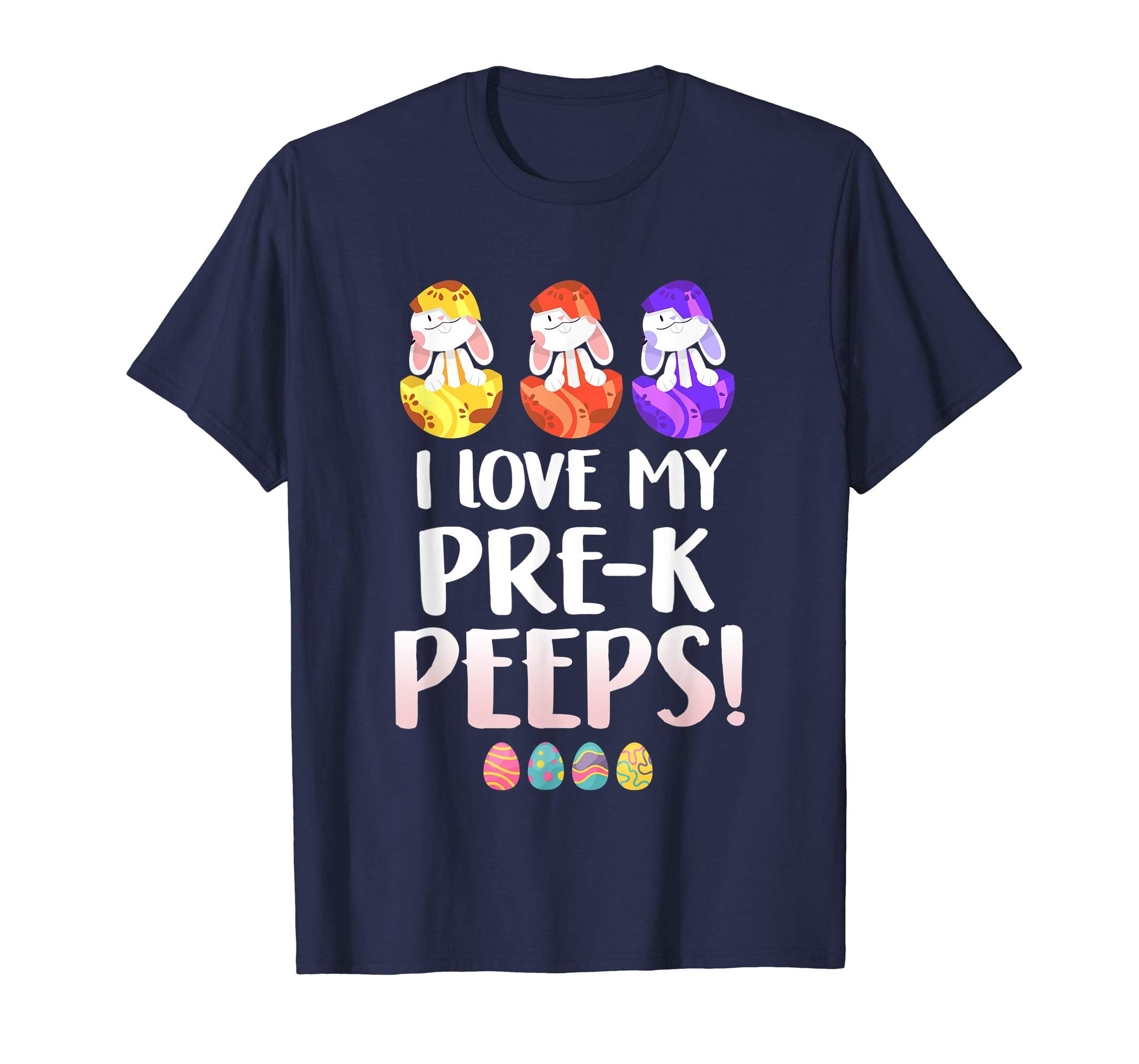 I Love My Pre-k Peeps Easter Day T-Shirt