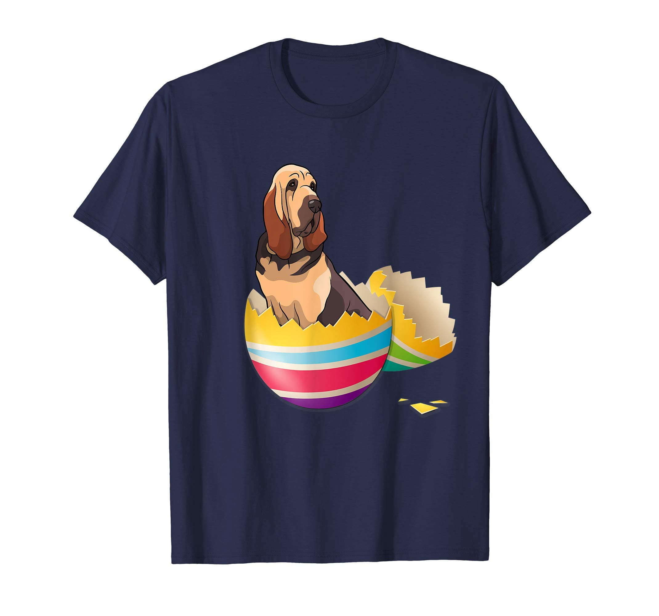 Bloodhound Hatching From Easter Egg Easter Day Shirt