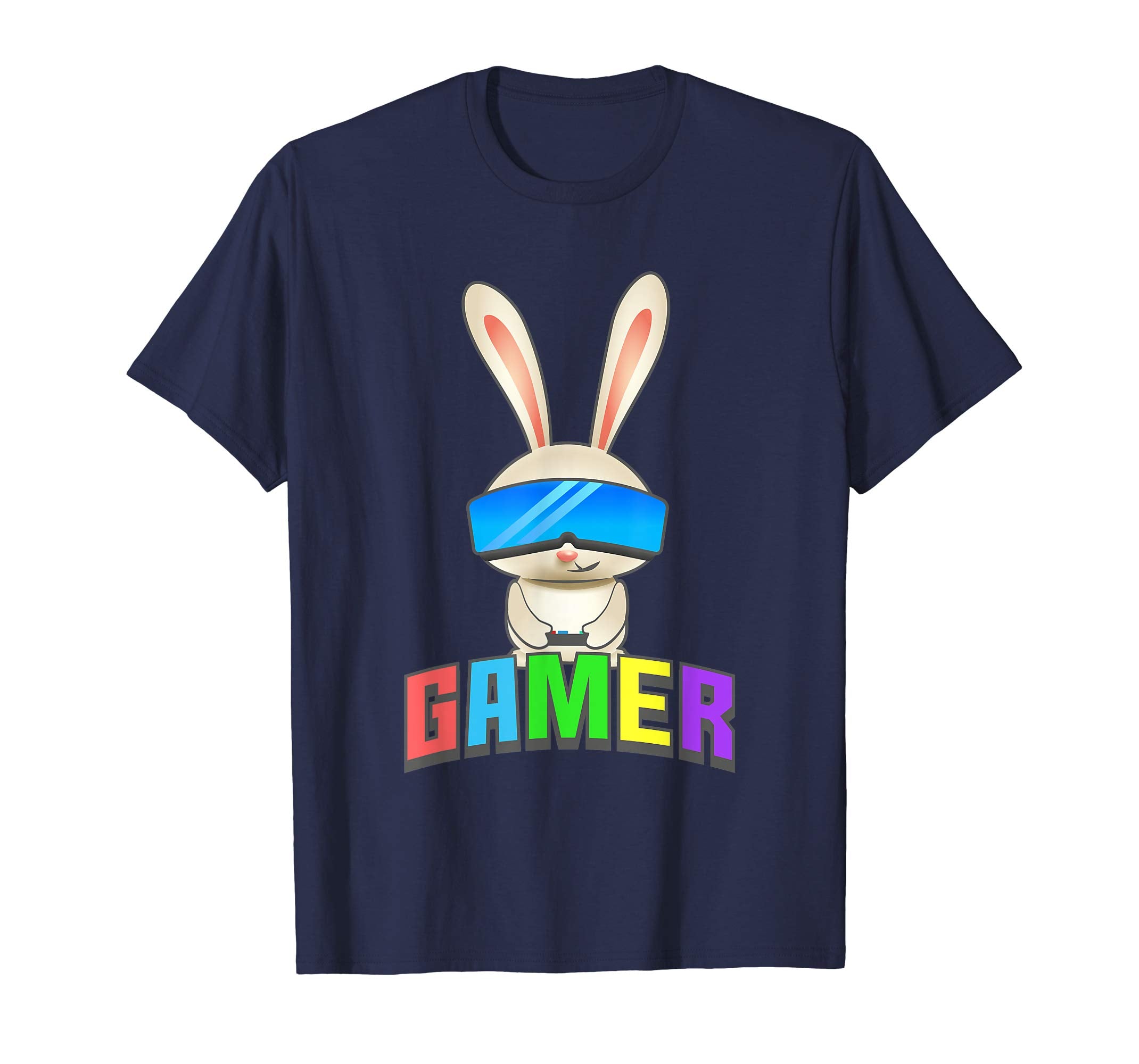 Easter Bunny gamer t shirt, gift for gaming boys and girls