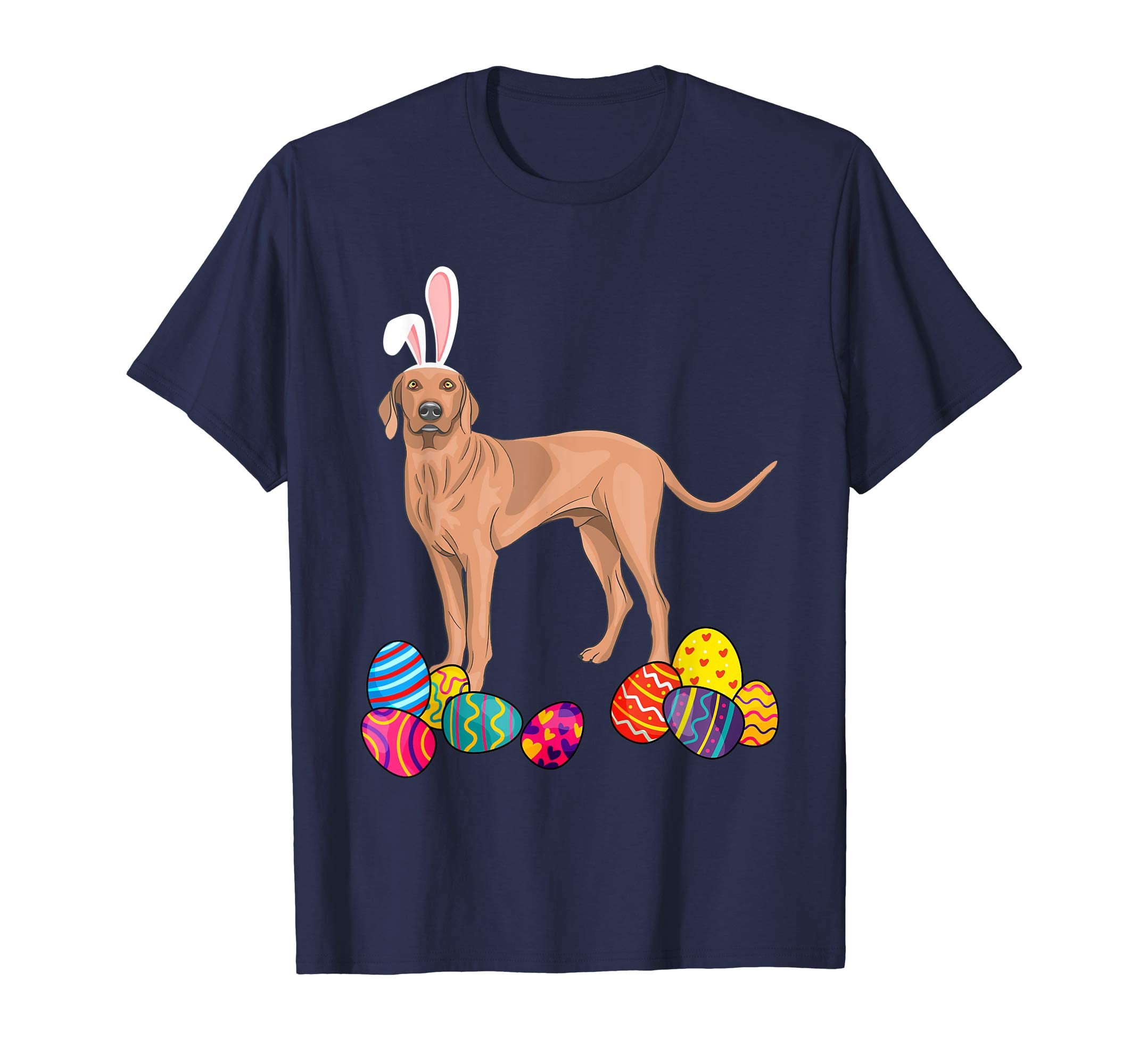 Vizsla Bunny Ear With Egg Easter Easter Day Shirt