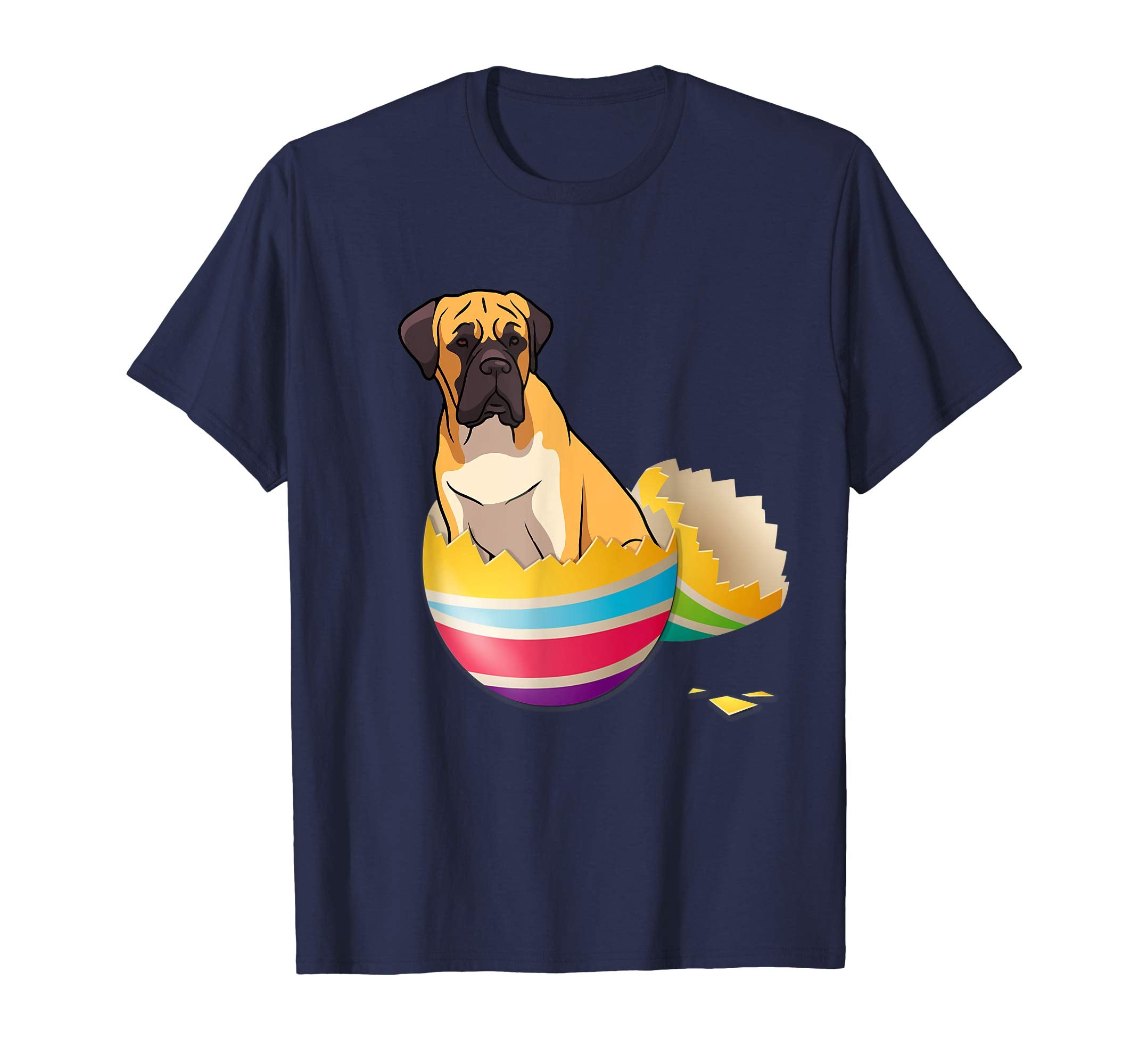 Mastiff Hatching From Easter Egg Easter Day Shirt