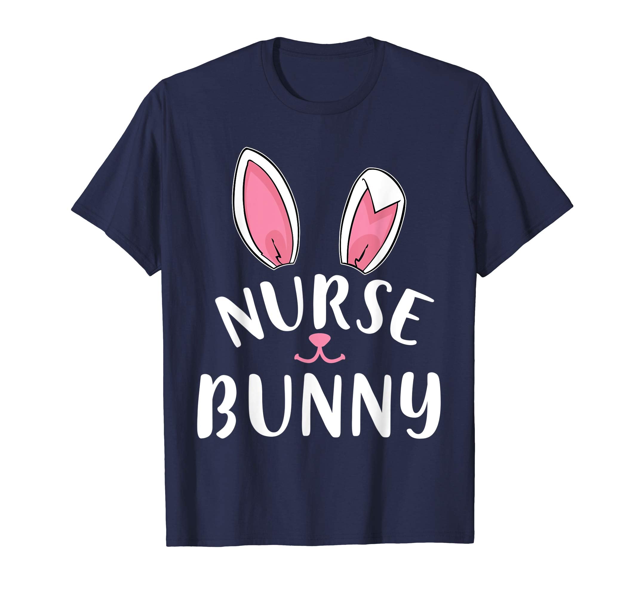 Lovely Bunny Rabbit Face Happy Easter Shirt Nurse Bunny