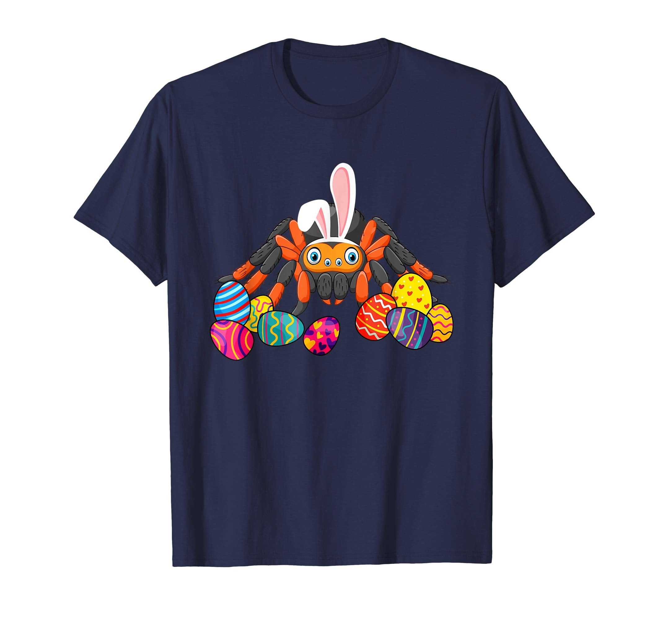 Spider Bunny Ear With Egg Easter Easter Day Shirt