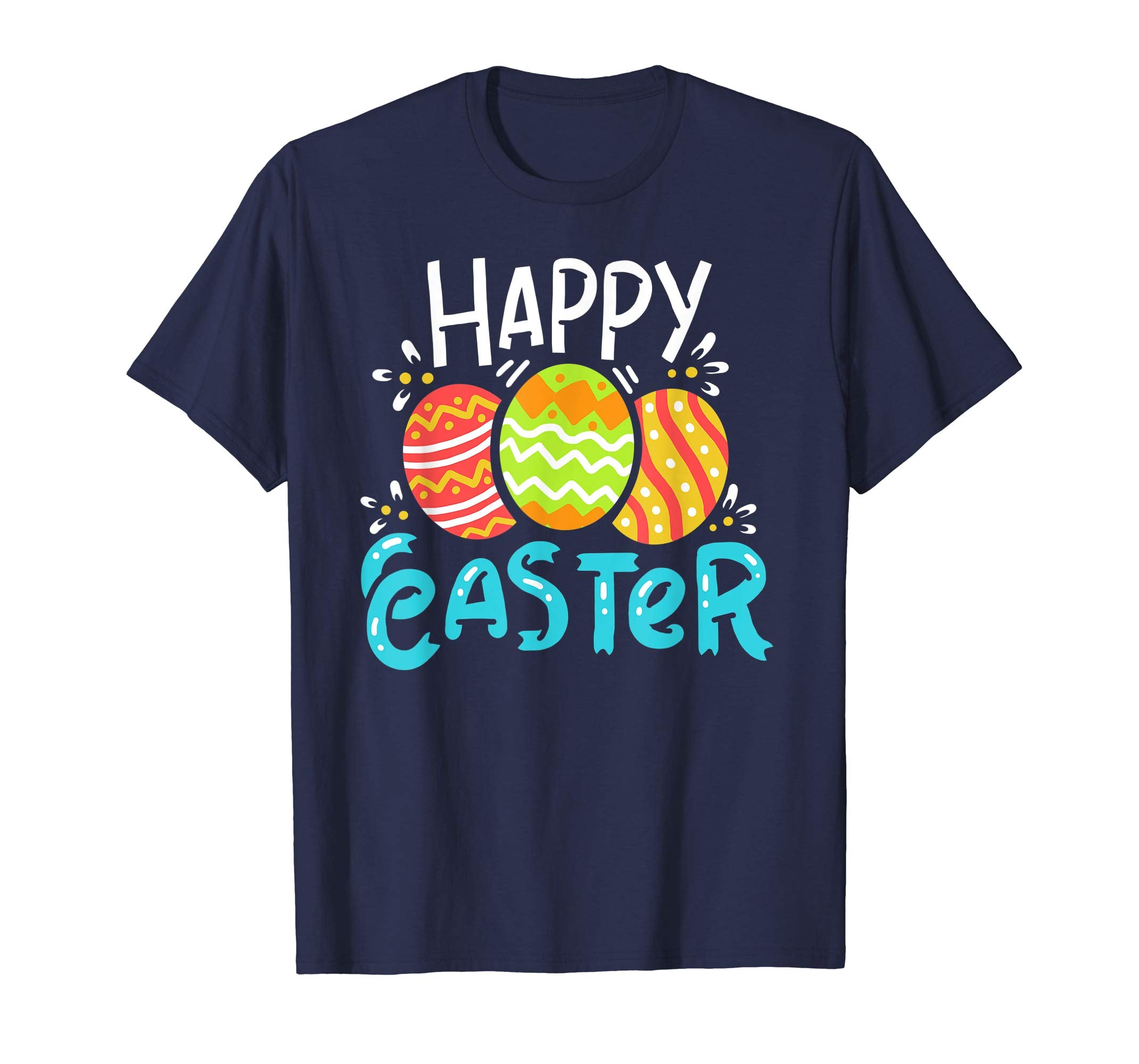 Easter T Shirt Happy Easter Eggs Tshirt Colorful Egg Gift