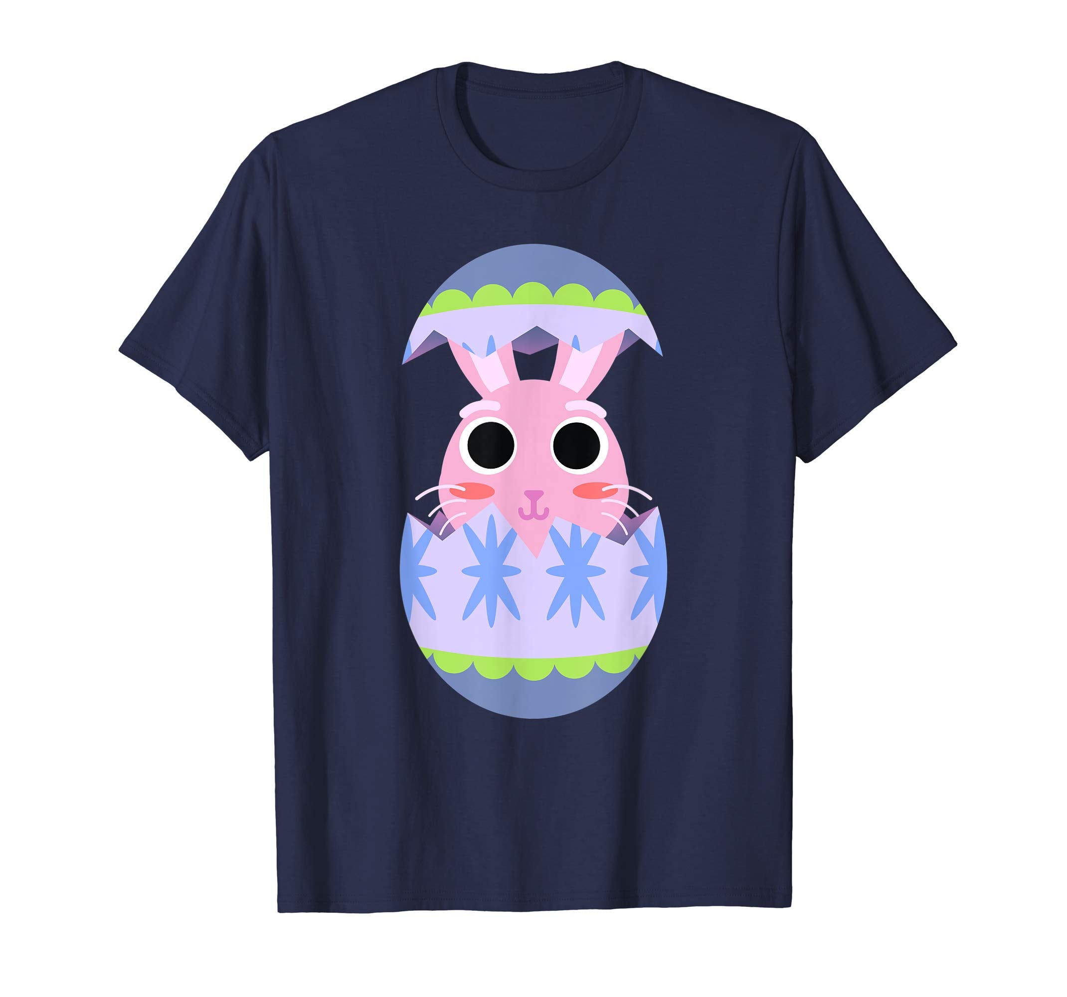 Cute Bunny out of Egg Easter Sunday Tee Happy Easter Tshirt