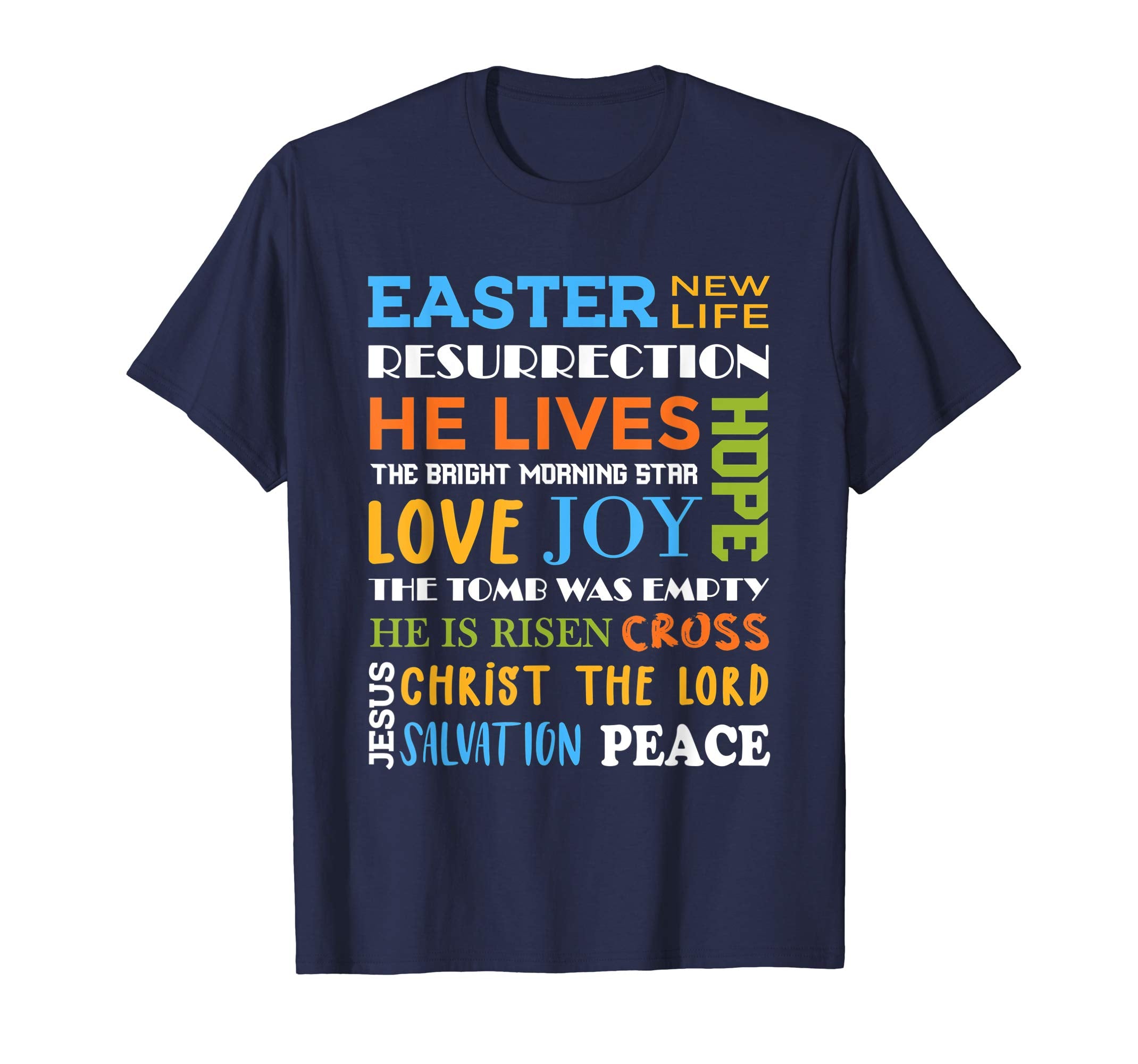Easter Day Jesus Risen Tee Easter Christian T-Shirt Gifts