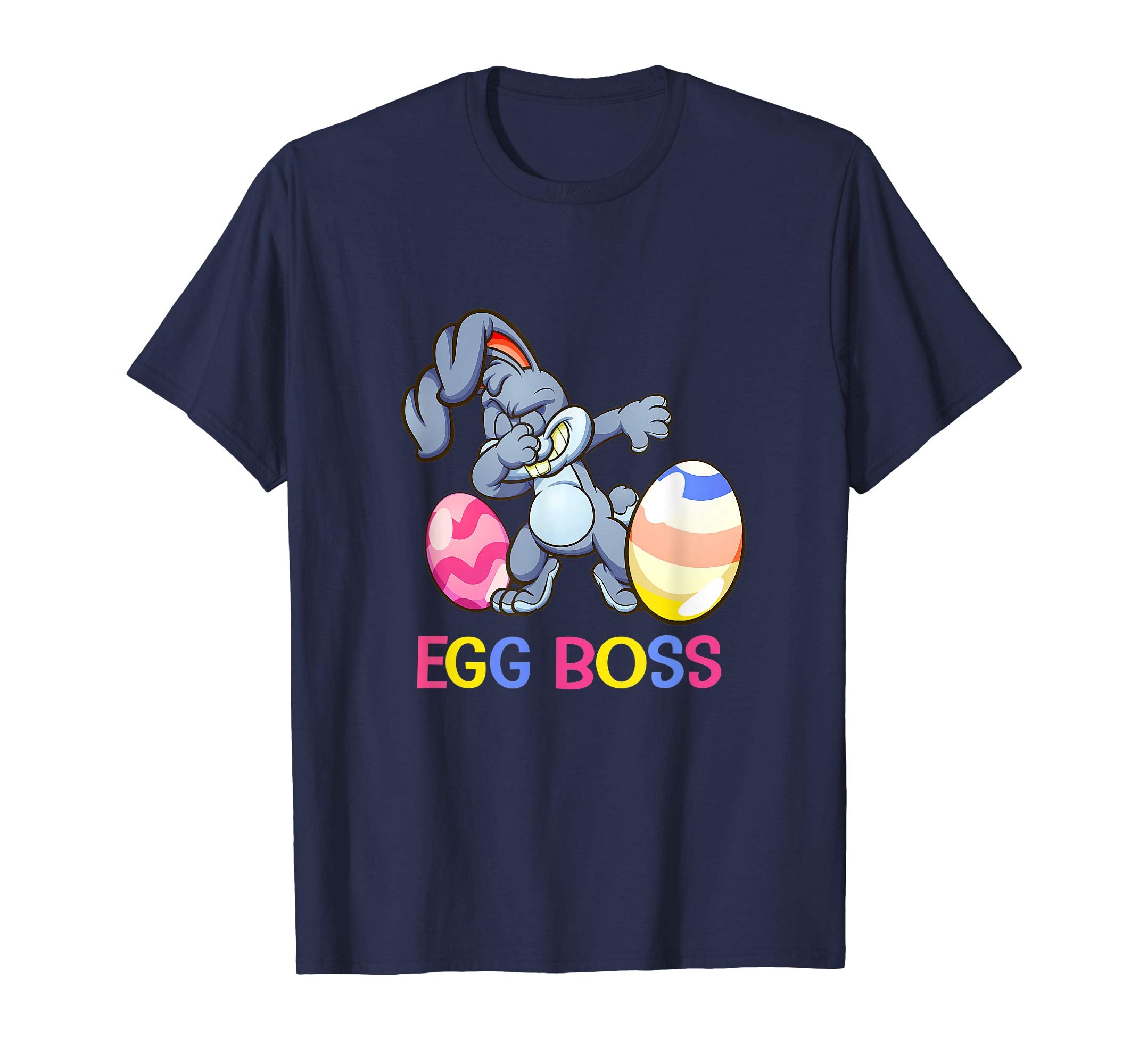 Dabbing Egg Boss Easter Bunny T-Shirt Easter Shirt
