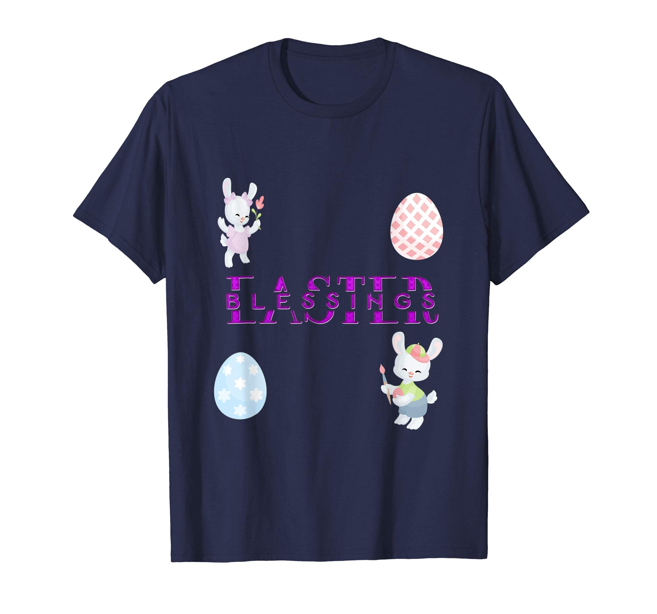 Easter Bunny Easter Blessings Easter Bunny Rabbits Tshirt