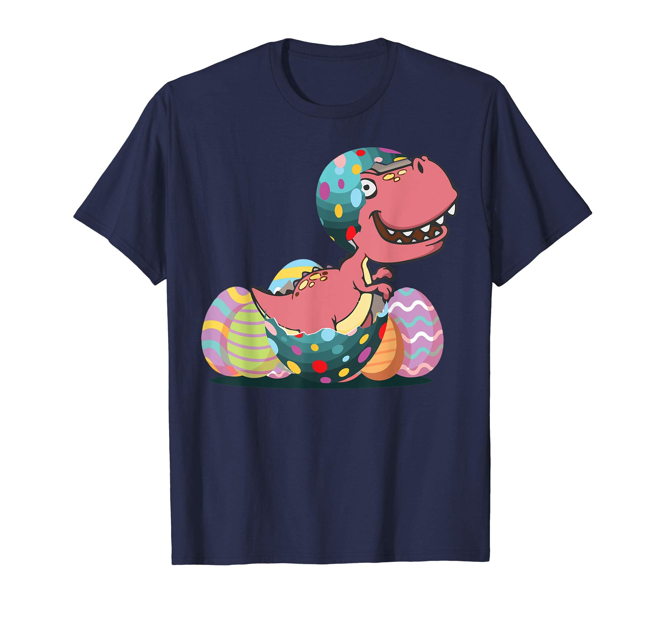 Cute Easter Eggs Dinosaur- Shirts Gifts For Boys Girls Kids