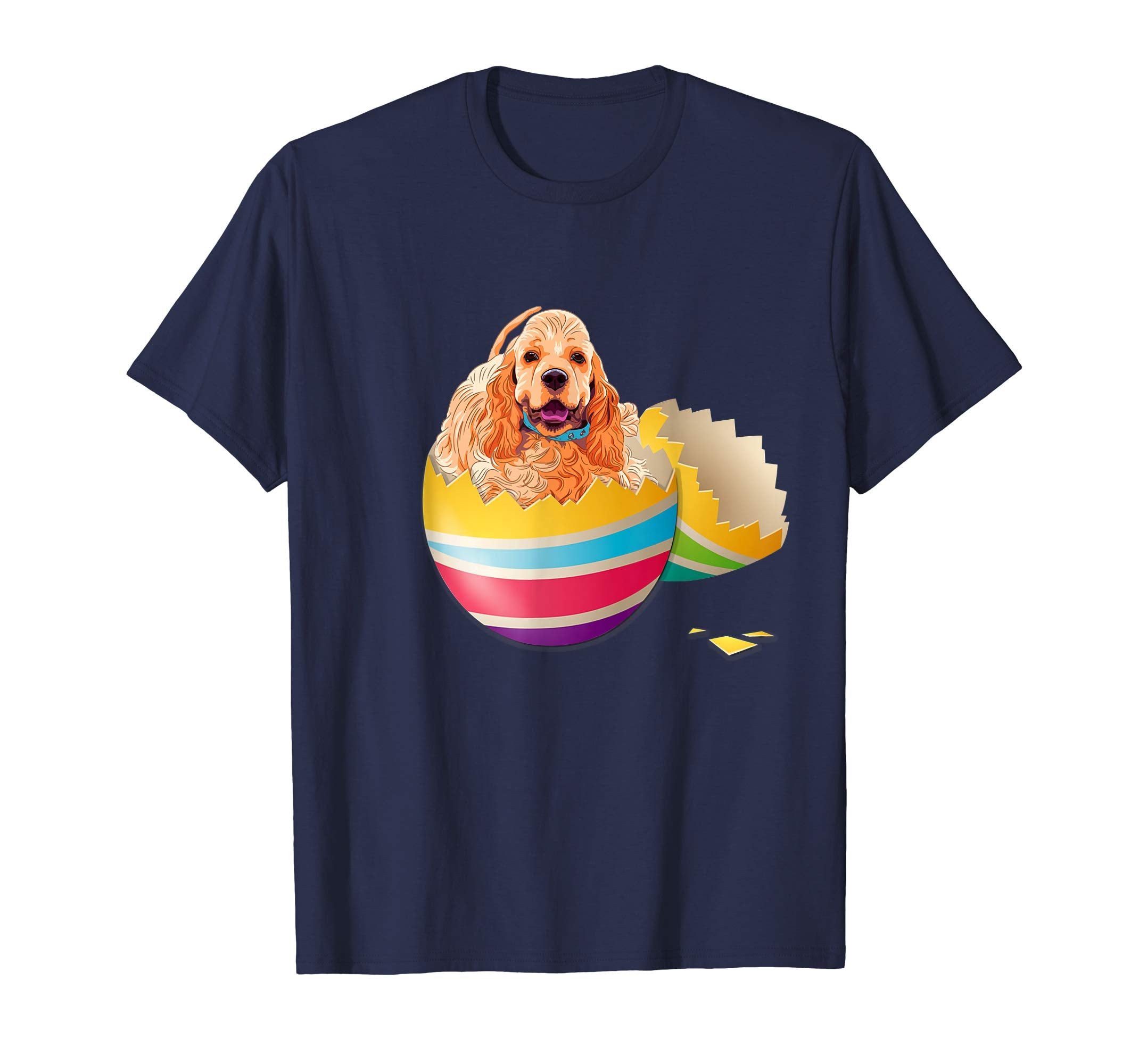 Cocker Spaniel Hatching From Easter Egg Easter Day Shirt