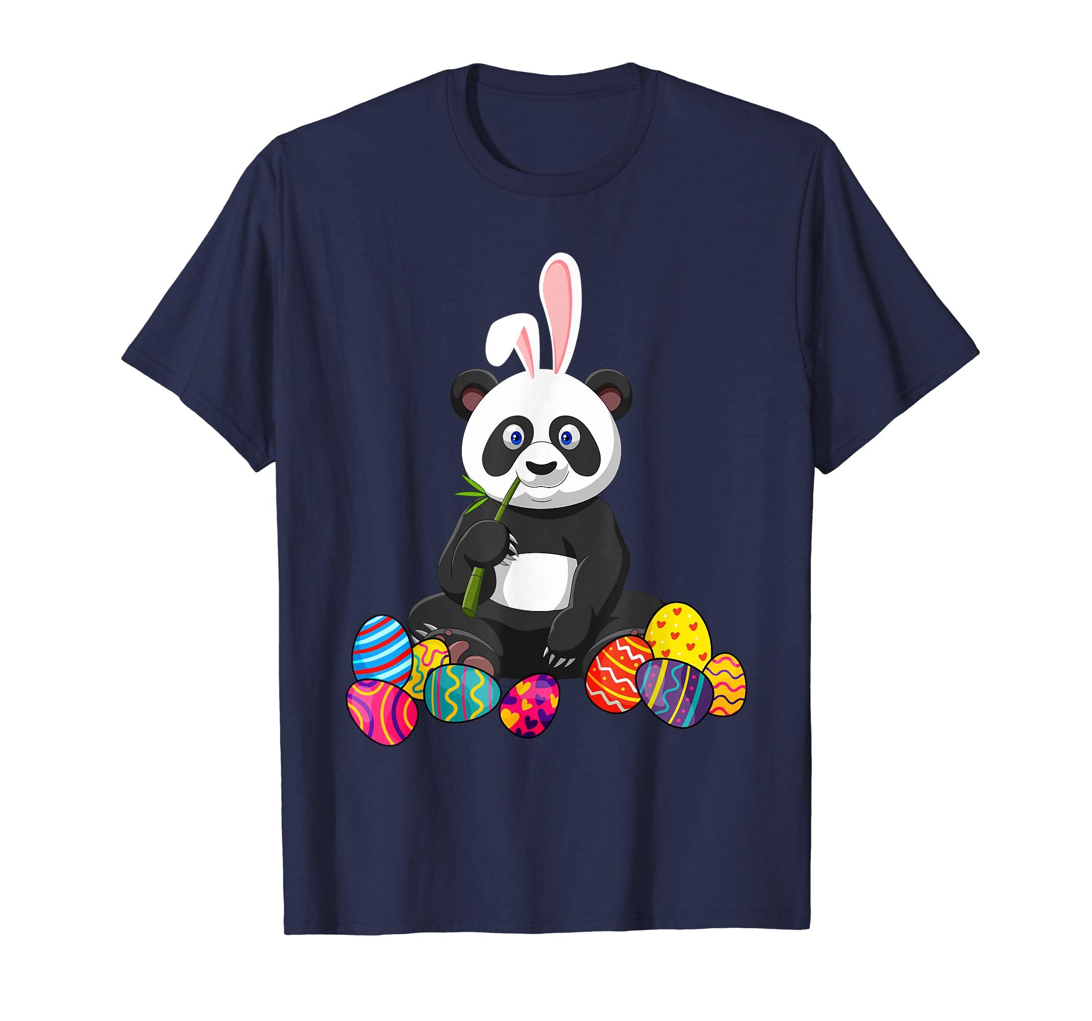 Panda Bunny Ear With Egg Easter Easter Day Shirt