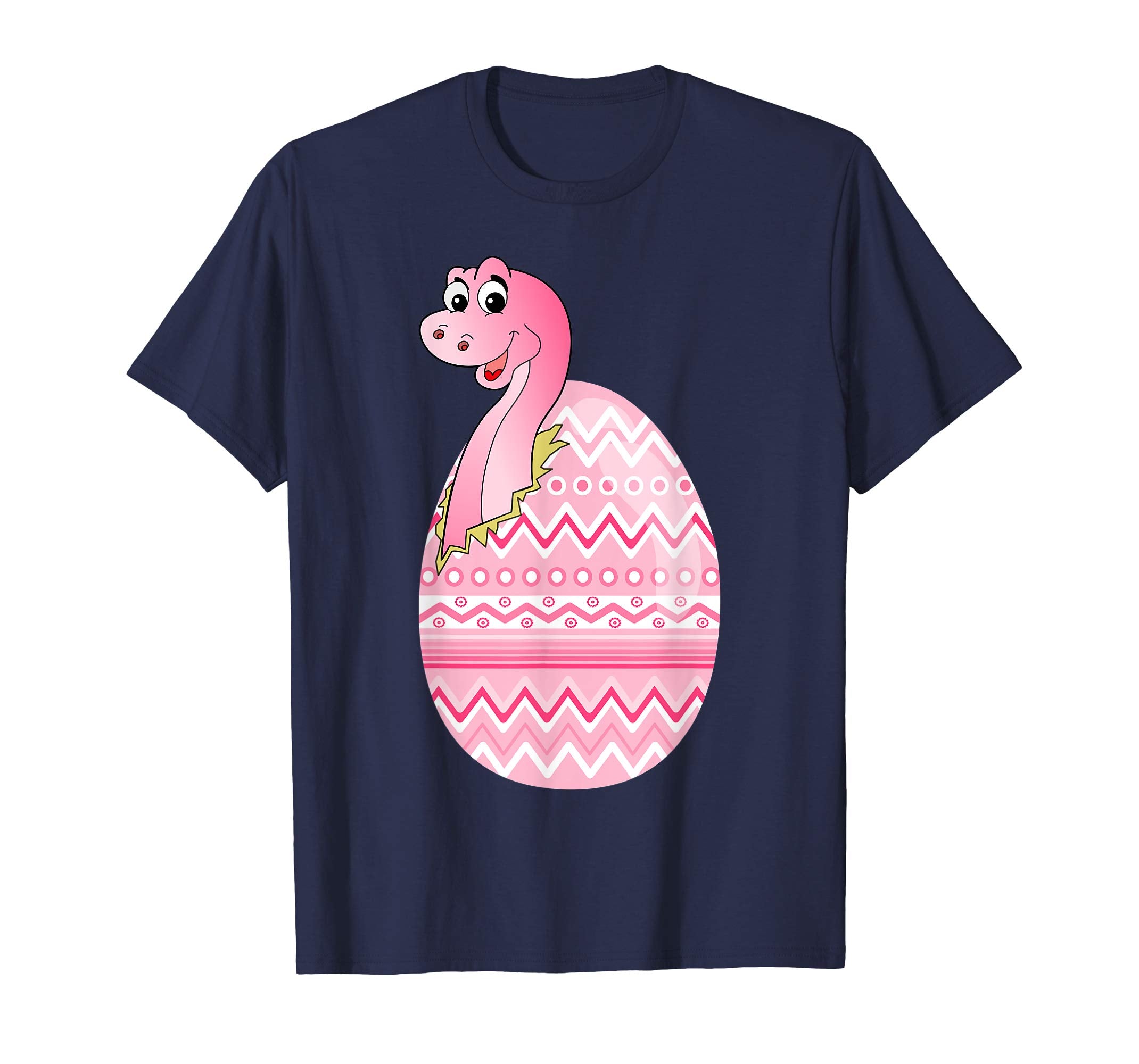 Cute Dinosaur T-Rex out of easter Egg Eggscellent T shirt