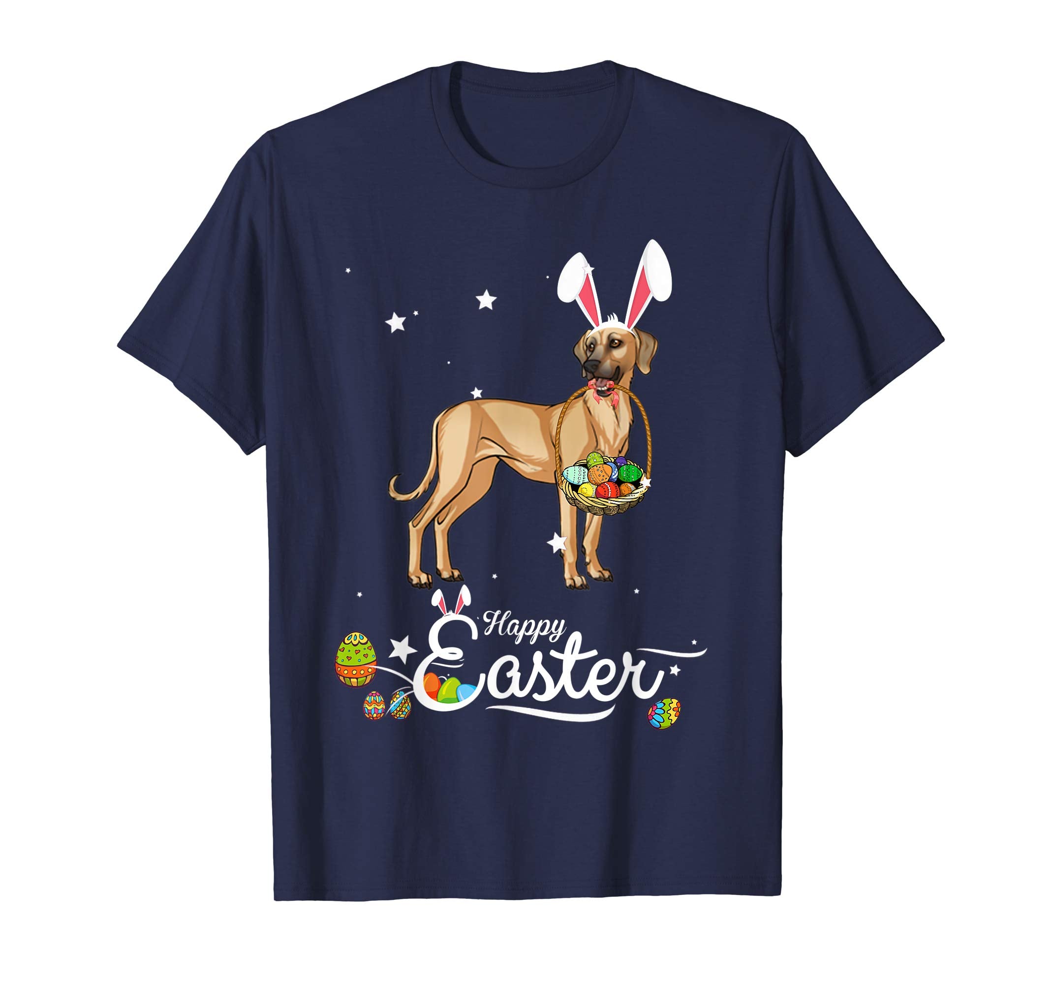 Sloughi Dog With Bunny Hat Easter Costume T Shirt