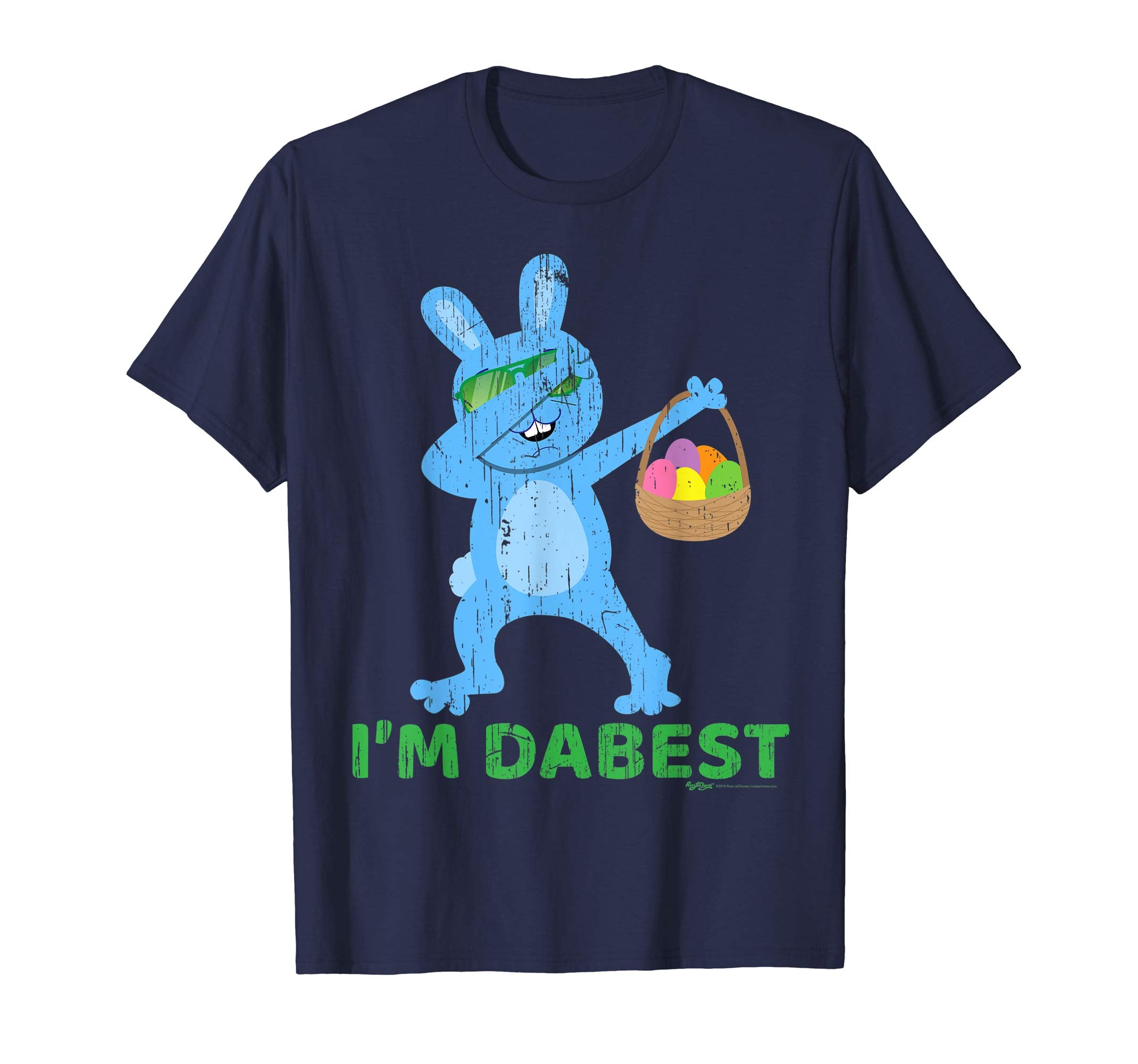 Vintage I'm Dabest Easter Bunny Dab Dance T Shirt