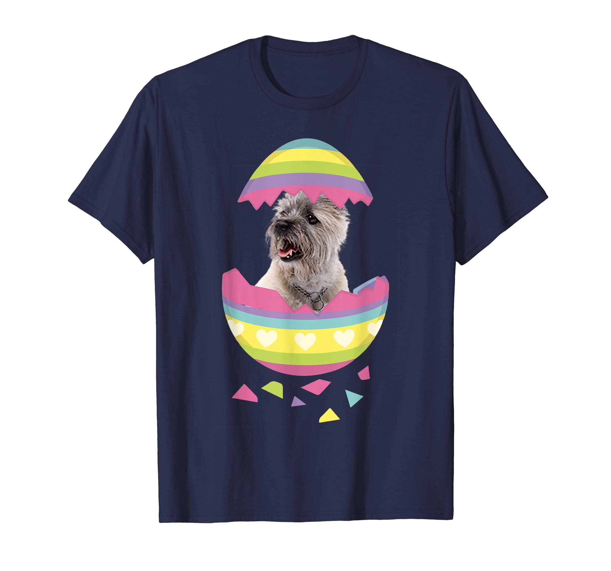 Cairn Terrier Easter Egg T-Shirt Dog Lover