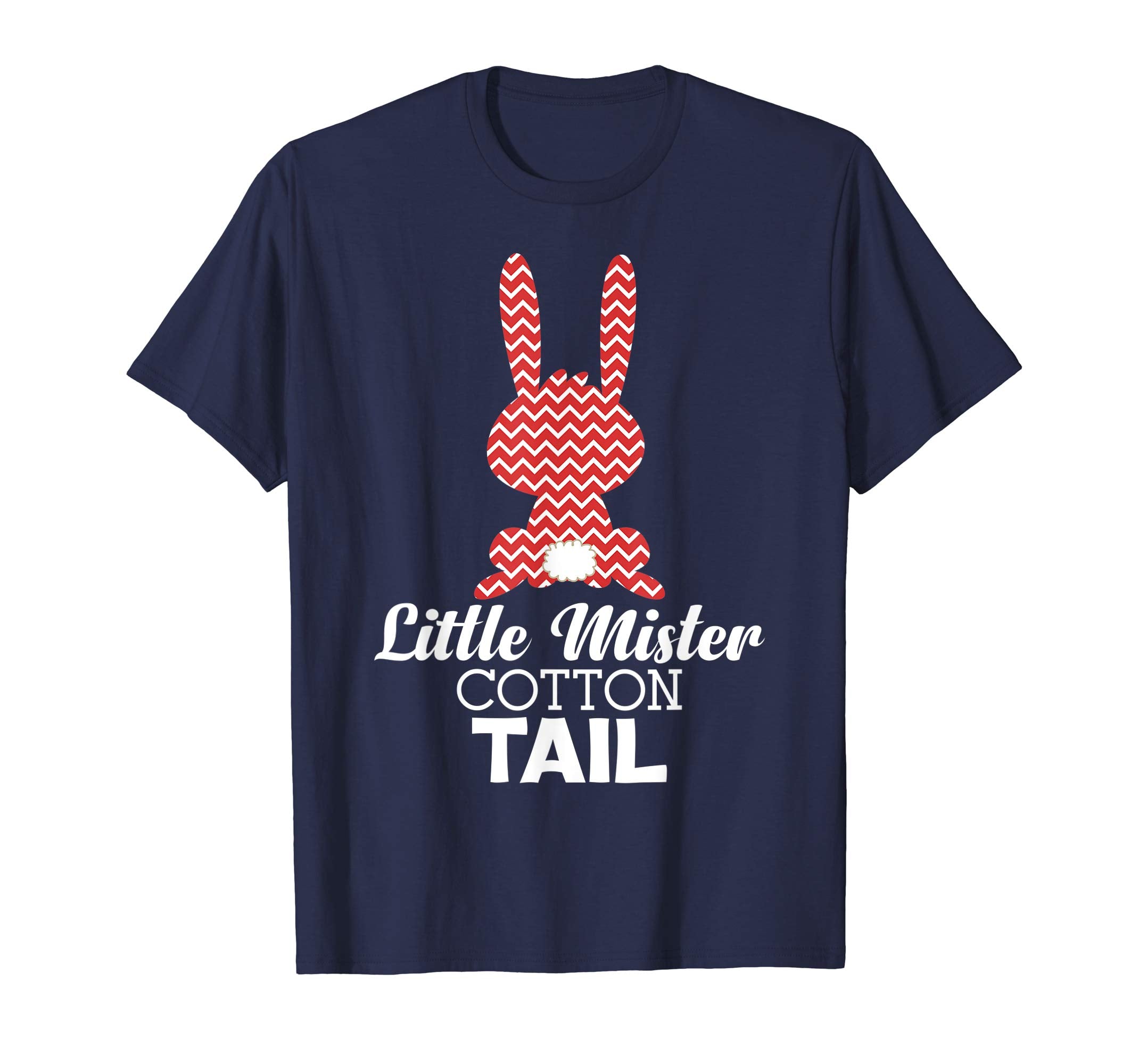 Little Mister Cotton Tail Bunny Happy Easter Day T-Shirt Egg