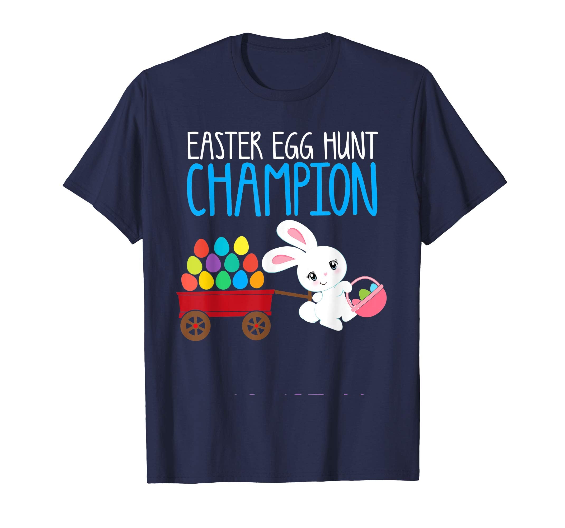 Easter Bunny Shirt Girl Kid Toddler EASTER EGG HUNT CHAMPION